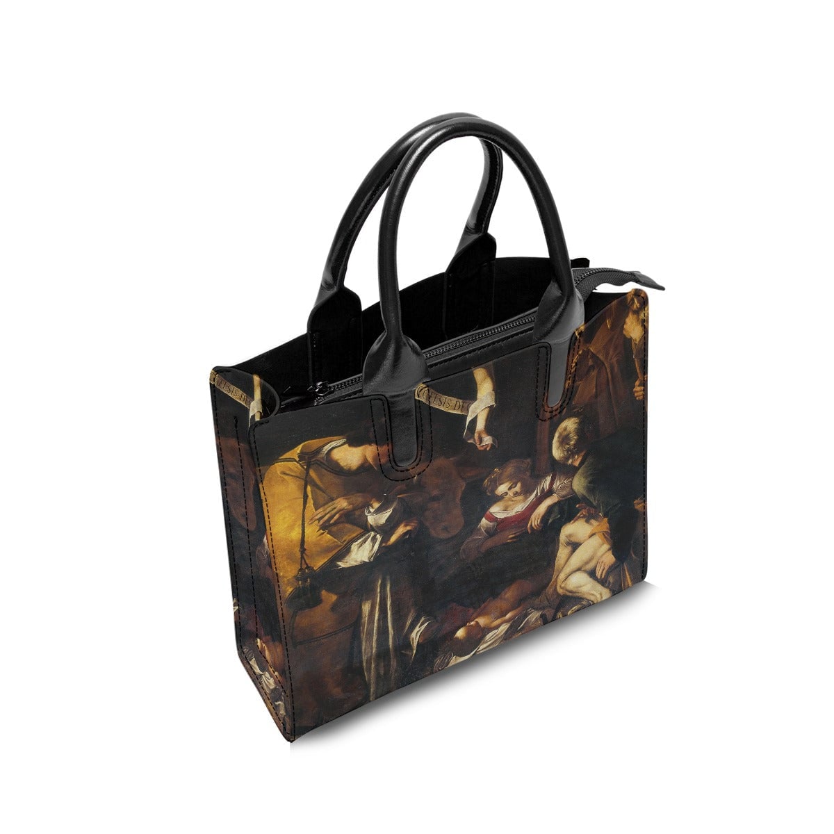 Nativity by Caravaggio Art Baroque painting Handbag