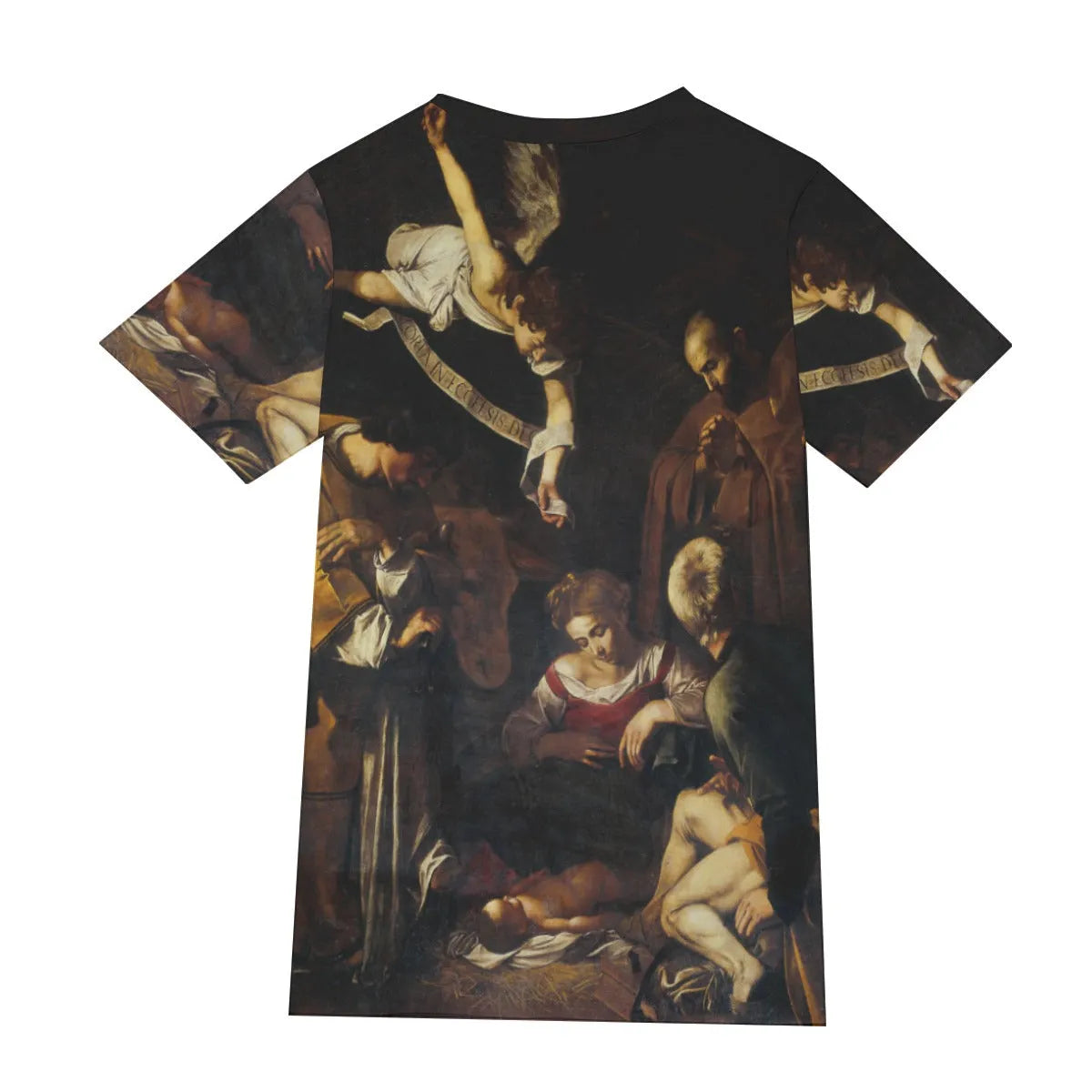 Nativity by Caravaggio Art T-Shirt