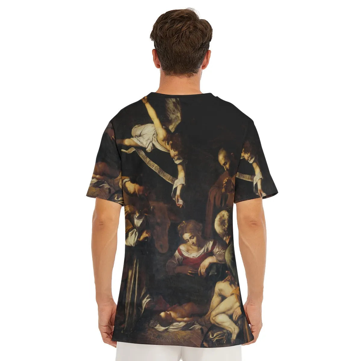 Nativity by Caravaggio Art T-Shirt