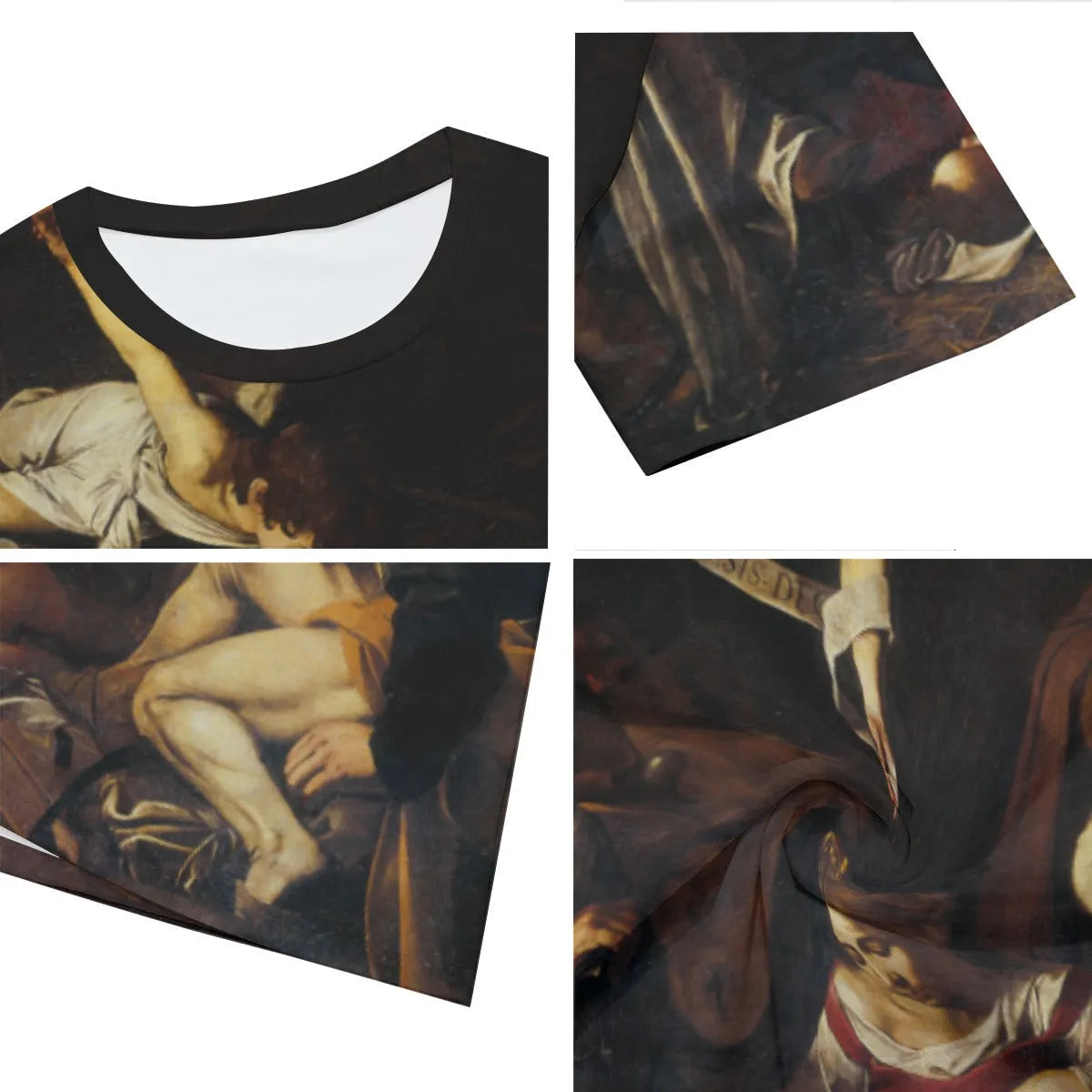 Nativity by Caravaggio Art T-Shirt