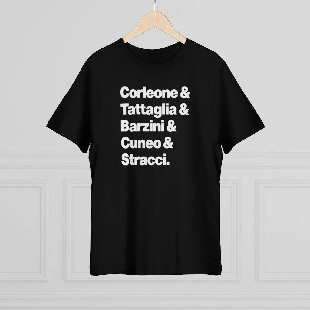 New York Five Families Corleone Tattaglia Barzini Cuneo Stracci T-shirt