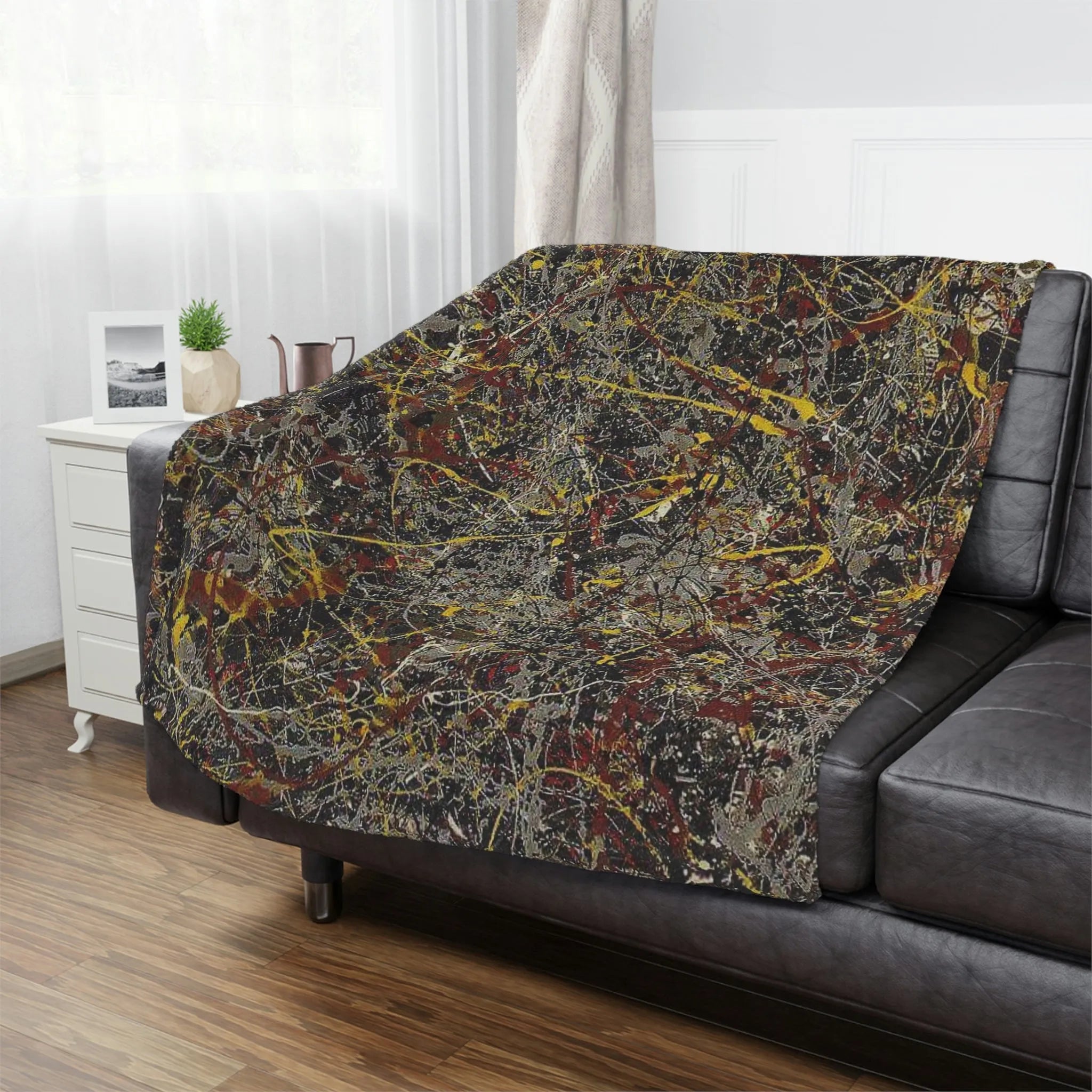 Artistic home decor: No 5 1948 by Jackson Pollock Art Blanket