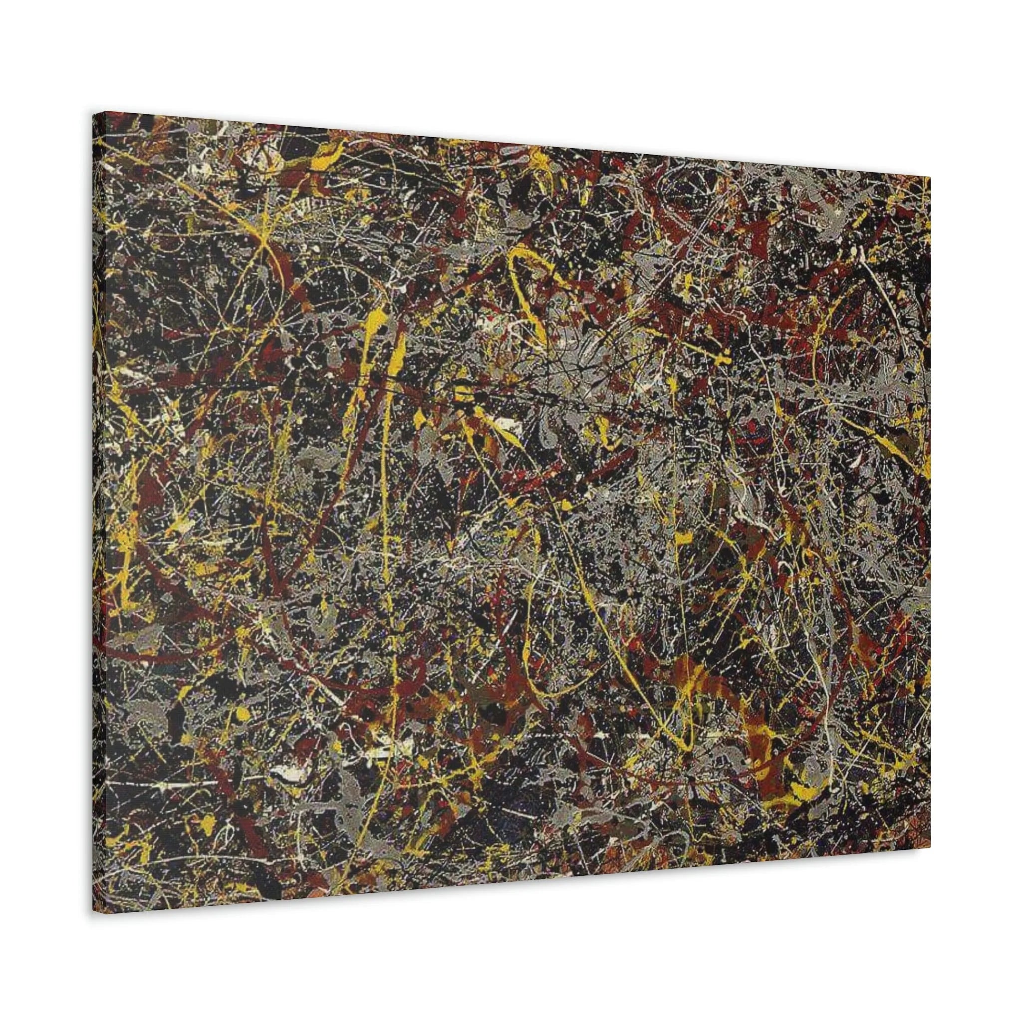 No 5 1948 by Jackson Pollock Art Canvas Gallery Wraps