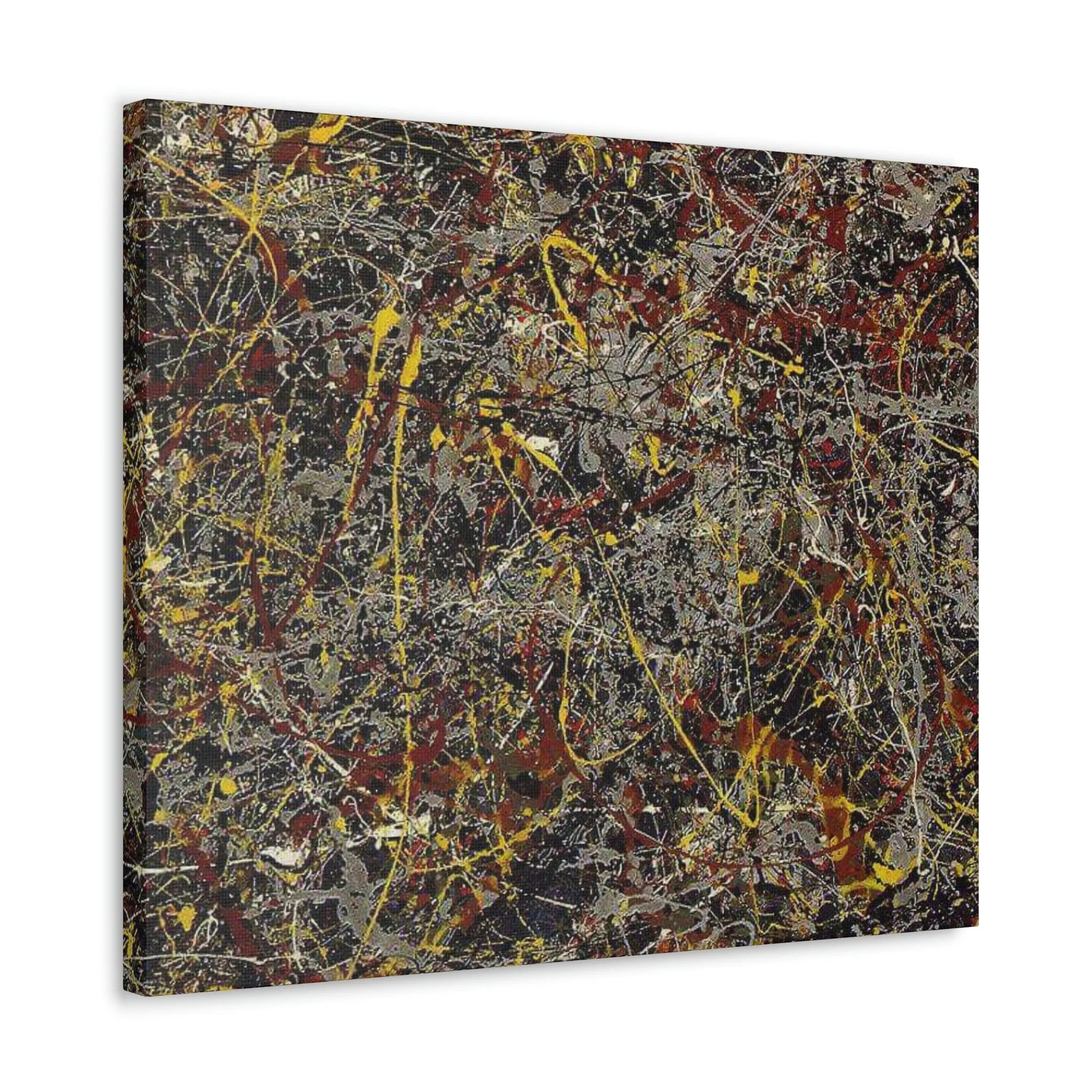 No 5 1948 by Jackson Pollock Art Canvas Gallery Wraps