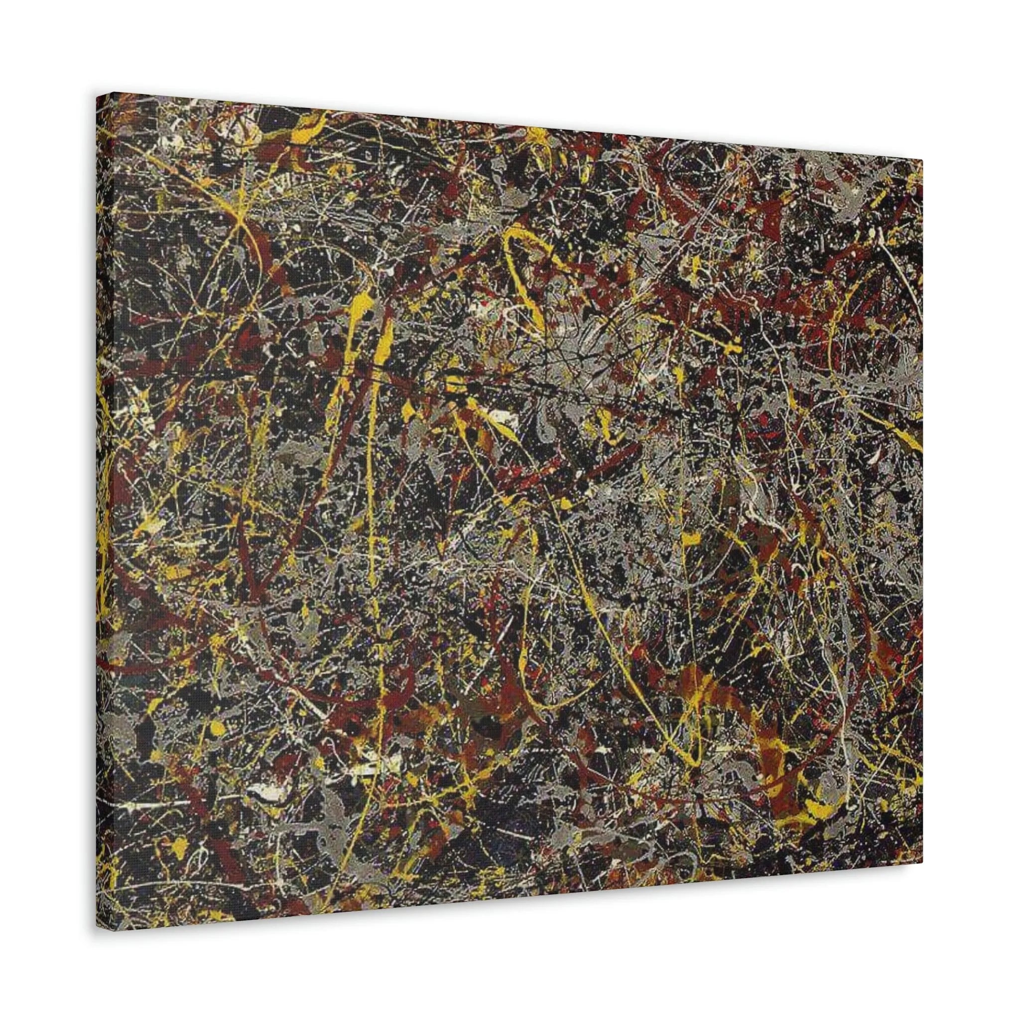 No 5 1948 by Jackson Pollock Art Canvas Gallery Wraps