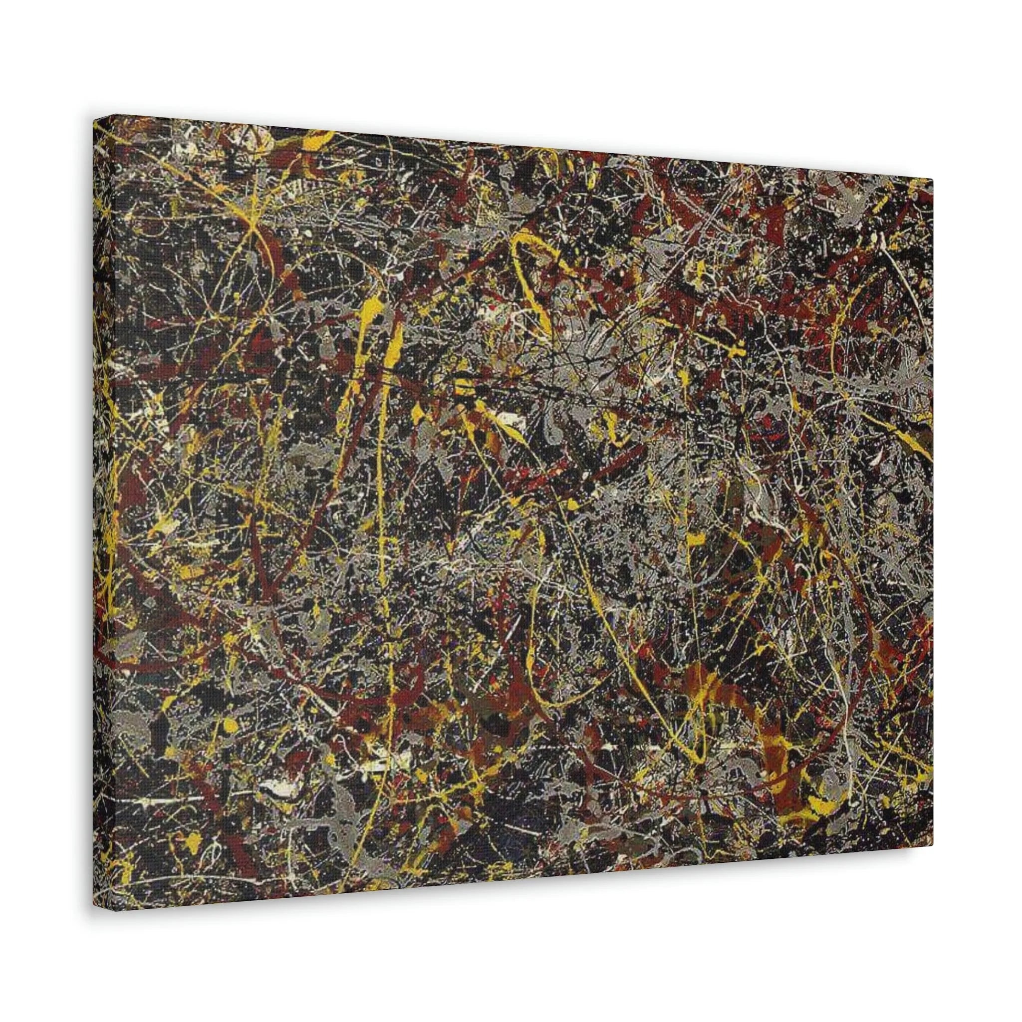 No 5 1948 by Jackson Pollock Art Canvas Gallery Wraps