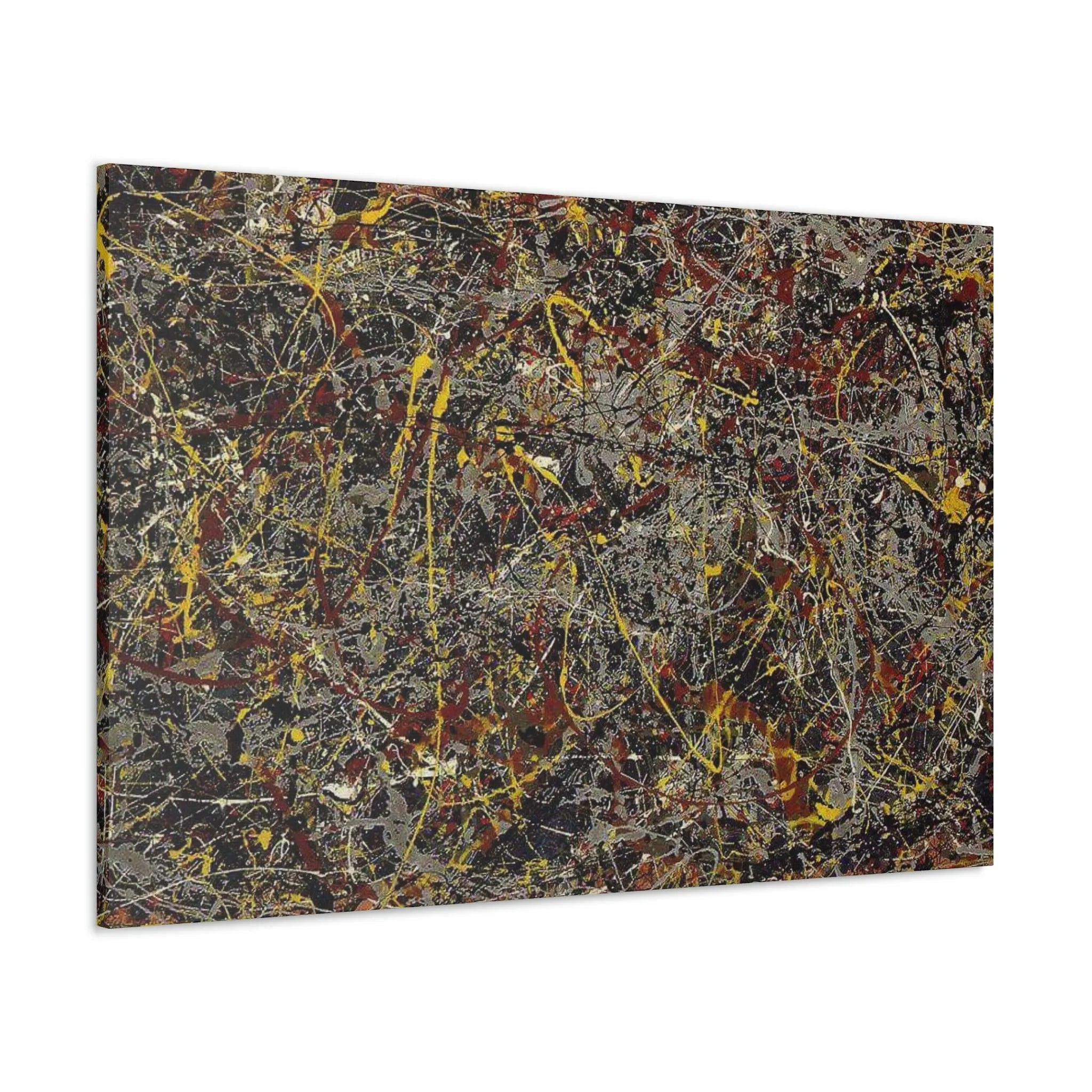 No 5 1948 by Jackson Pollock Art Canvas Gallery Wraps