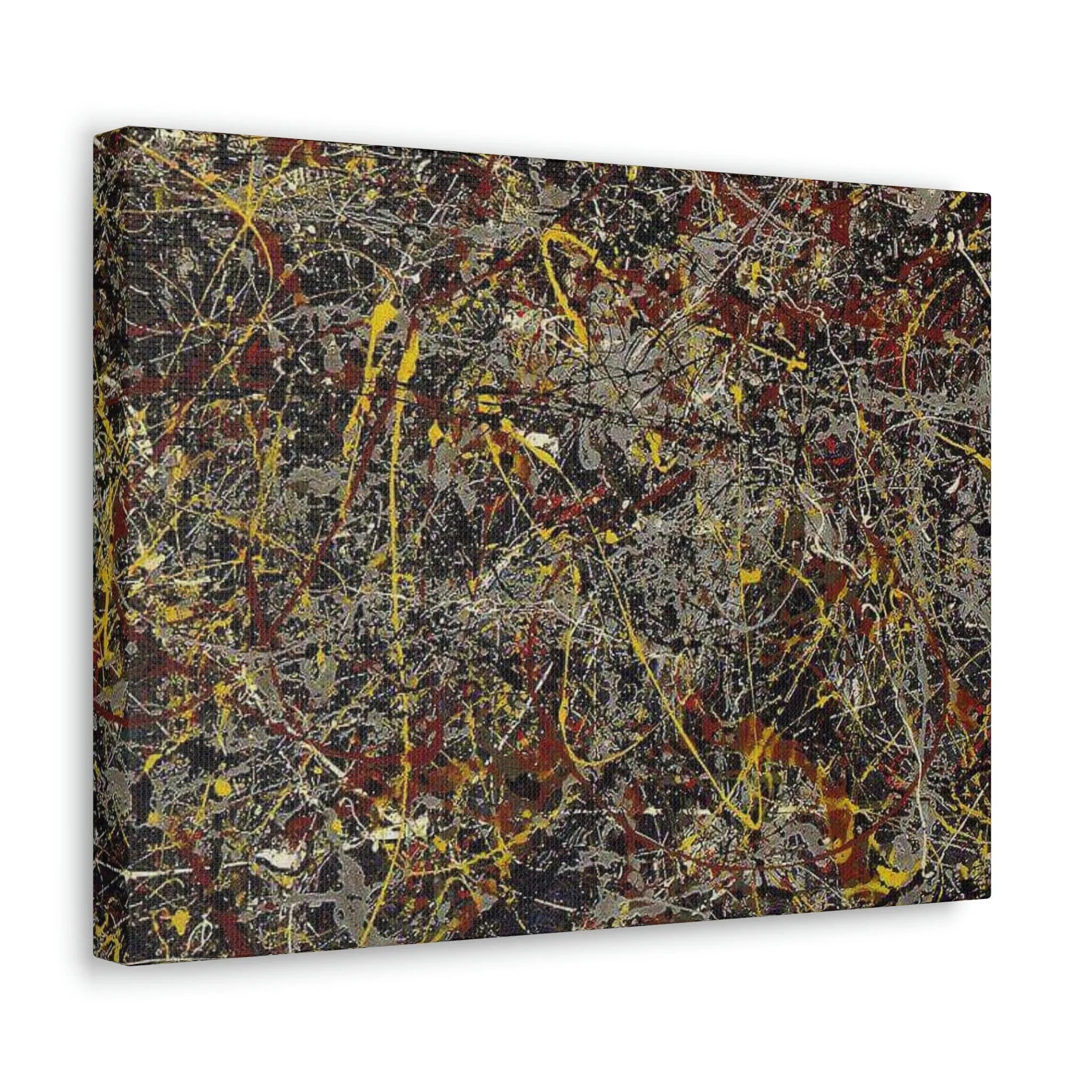 No 5 1948 by Jackson Pollock Art Canvas Gallery Wraps