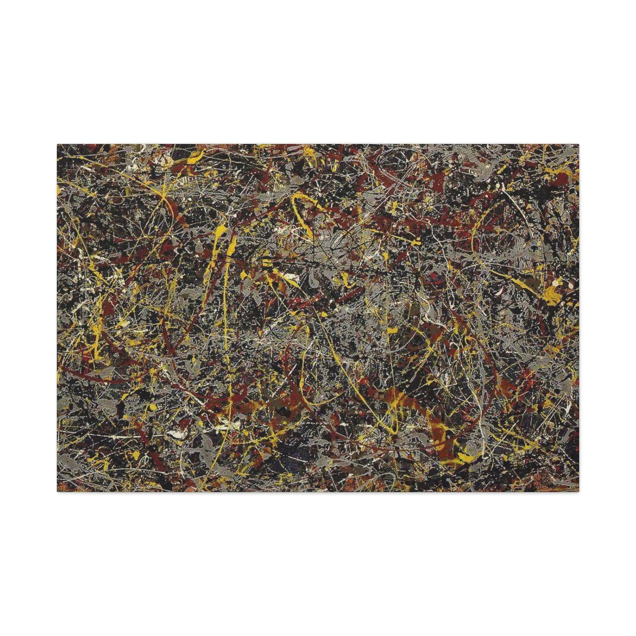 No 5 1948 by Jackson Pollock Art Canvas Gallery Wraps