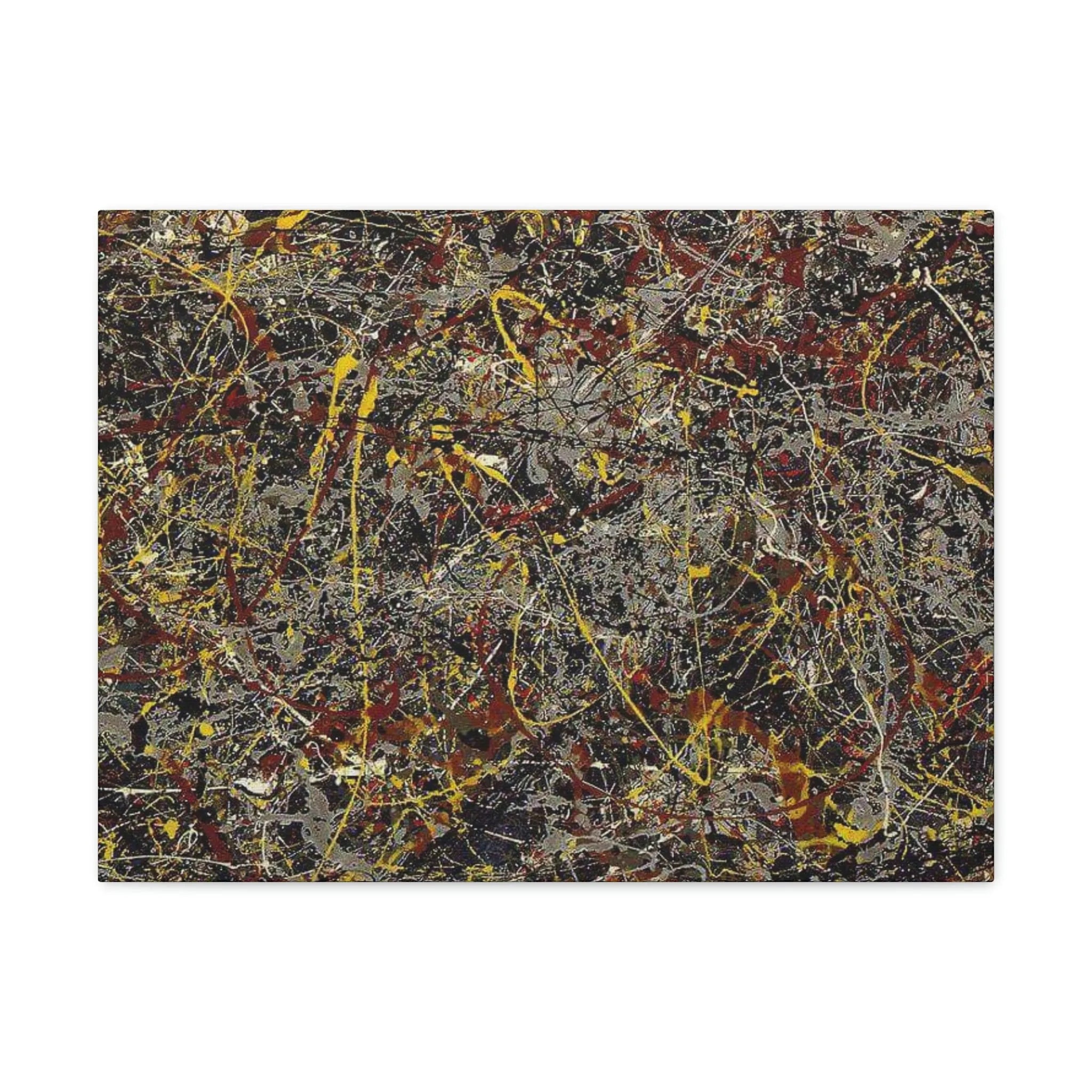 No 5 1948 by Jackson Pollock Art Canvas Gallery Wraps