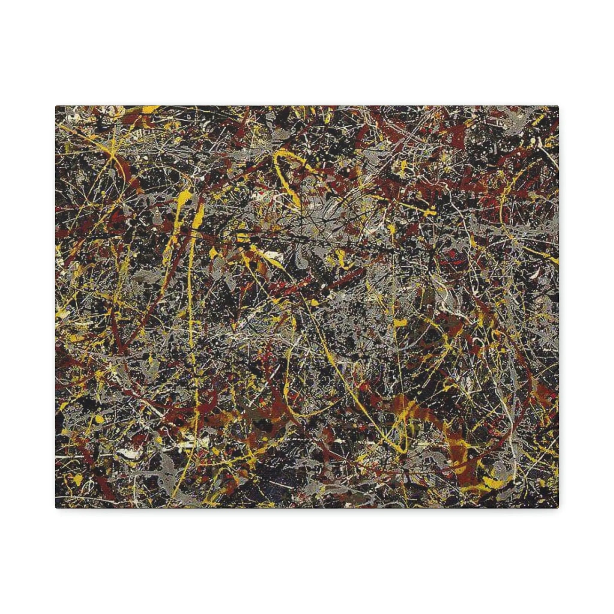 No 5 1948 by Jackson Pollock Art Canvas Gallery Wraps