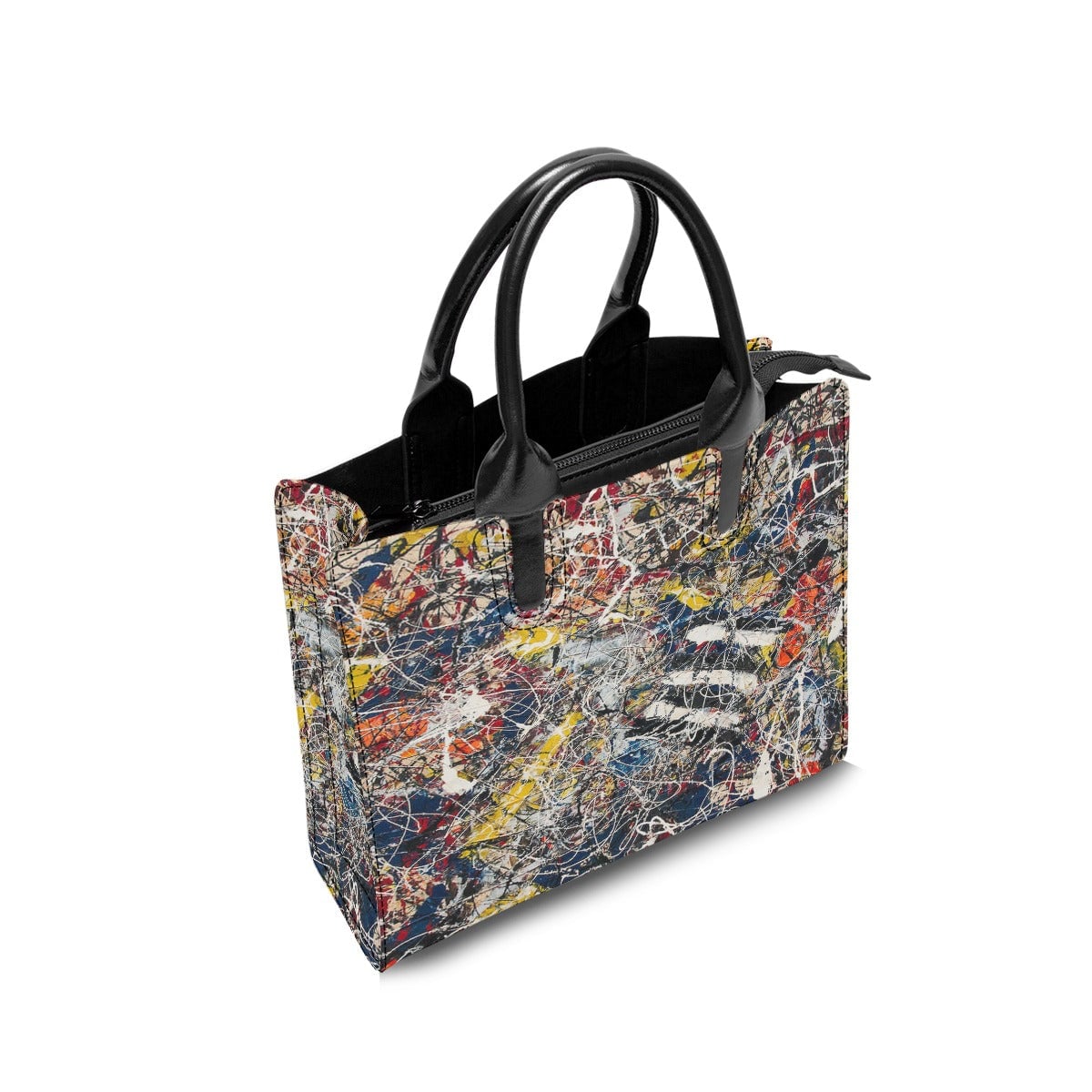 Number 17A by Jackson Pollock Abstract Handbag