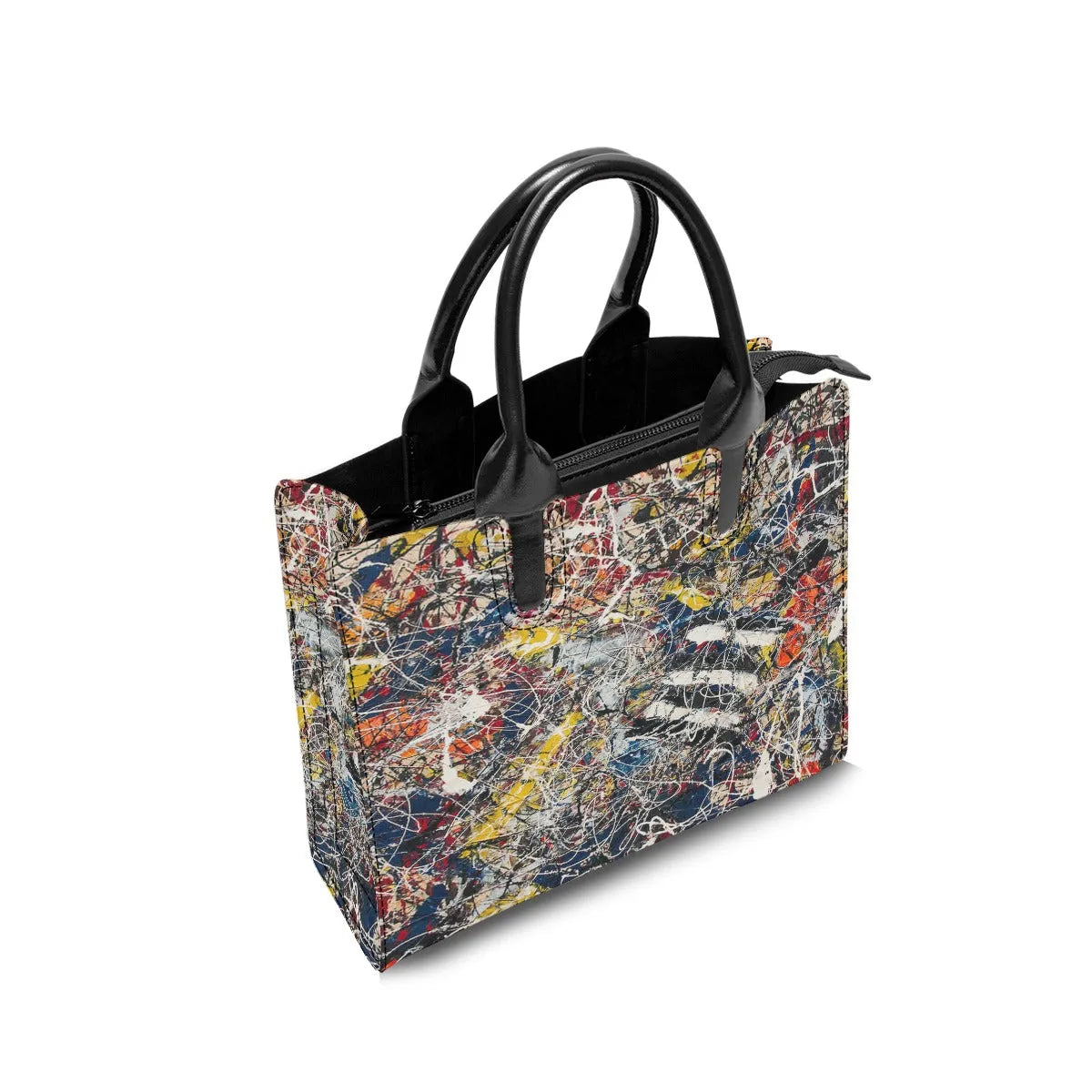 Number 17A by Jackson Pollock Abstract Handbag