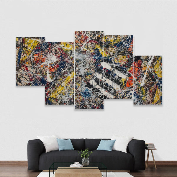 Number 17A by Jackson Pollock Framed Murals