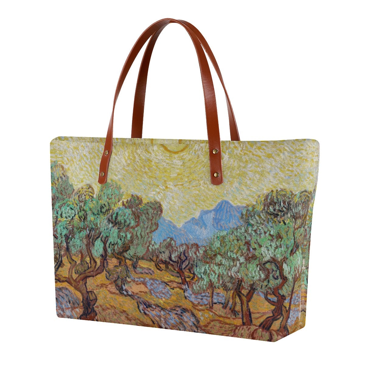 Olive Trees by Vincent van Gogh Tote Bag