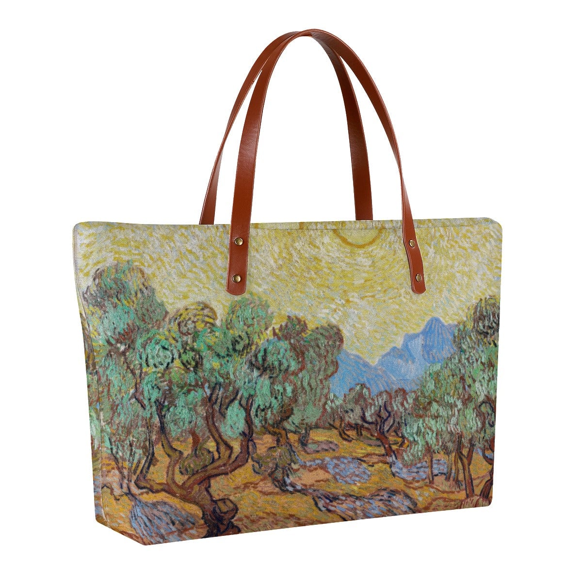 Olive Trees by Vincent van Gogh Tote Bag