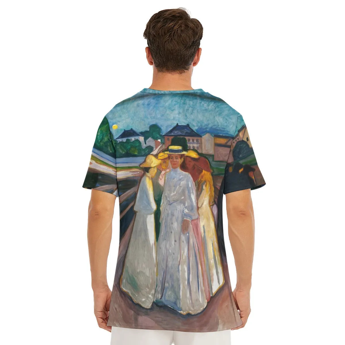 On the Bridge by Edvard Munch T-Shirt