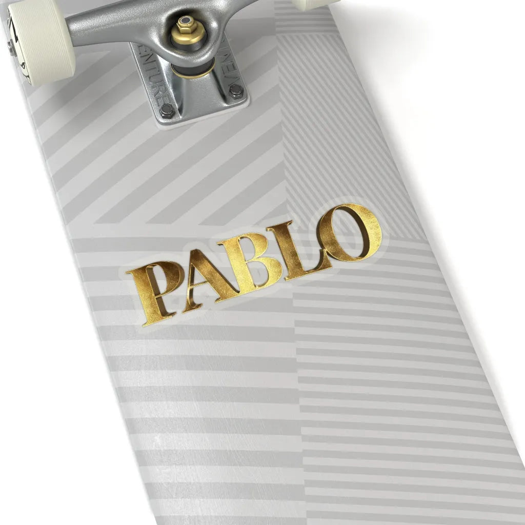 Pablo Escobar Golden El Patron Plata O Plomo Stickers