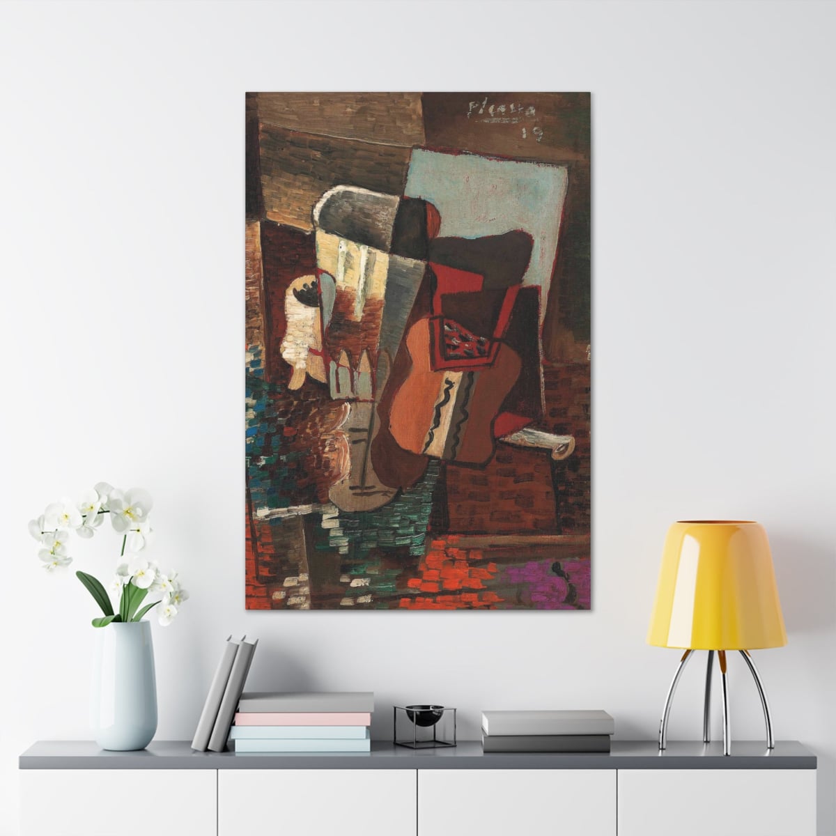 Own a Piece of Picasso - Canvas Gallery Wraps of Glass Pipe Tobacco