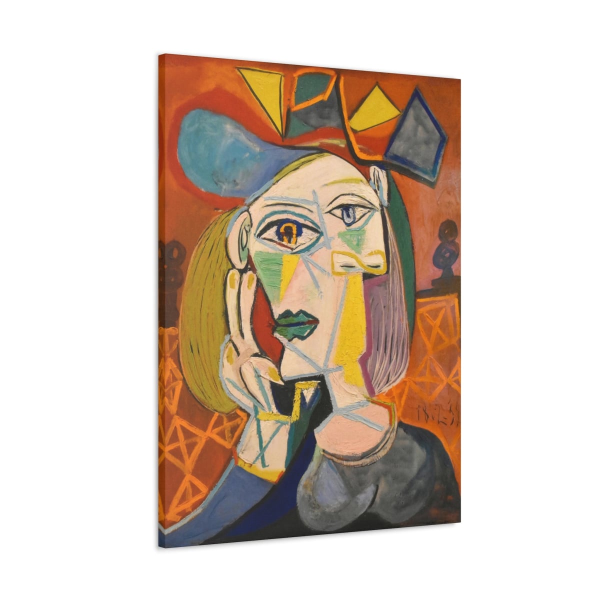 High-Quality Abstract Portrait Pablo Picasso