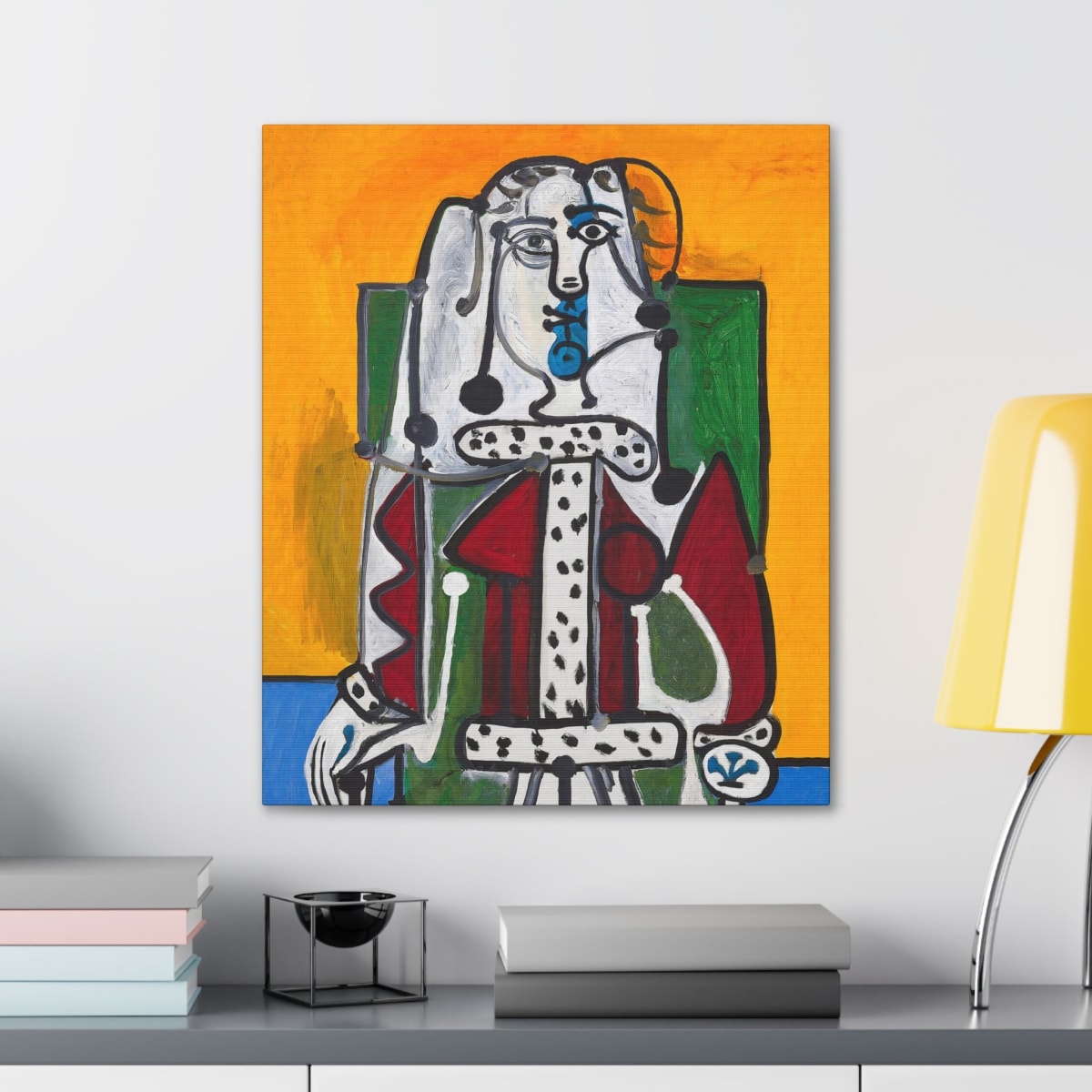 Explore Picasso’s 1940 Woman in an Armchair Canvas Wrap