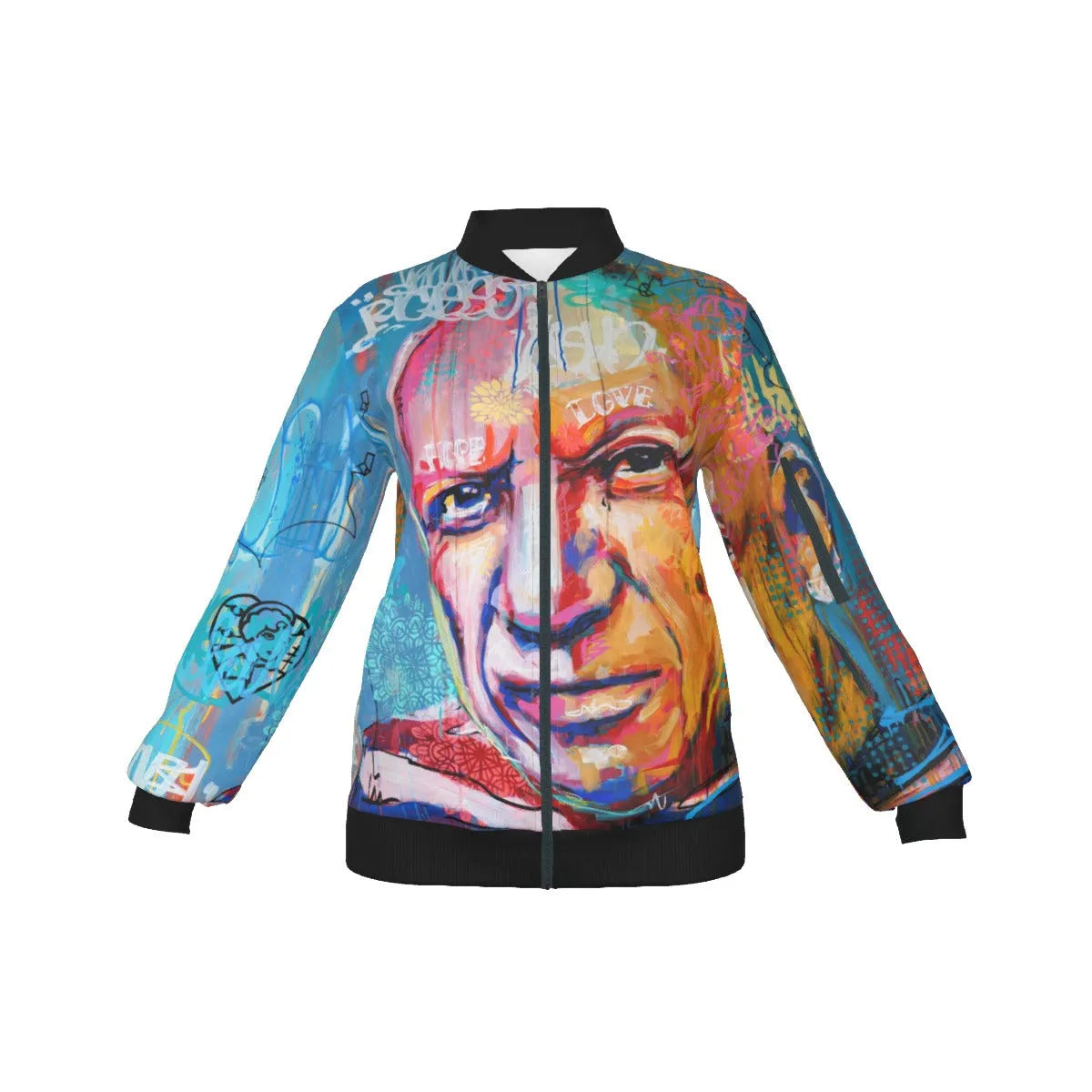 Pablo Piccaso Famous Pop Art Surrealism Women’s Bomber Jacket