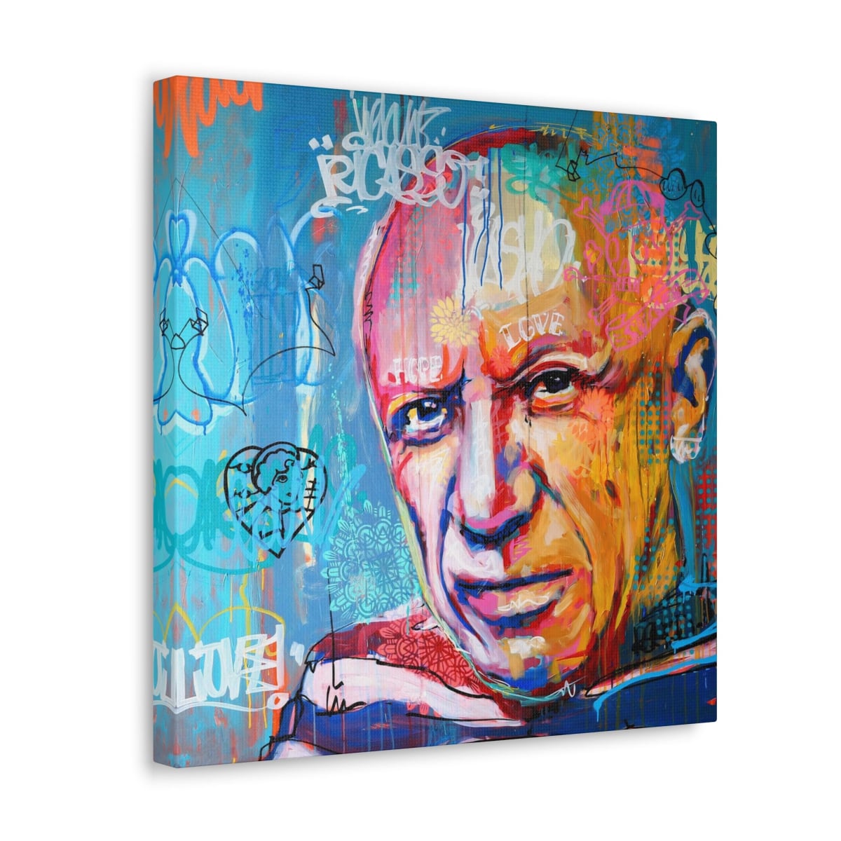 Elevate Your Space with Pablo Picasso Portrait Canvas - Masterpiece