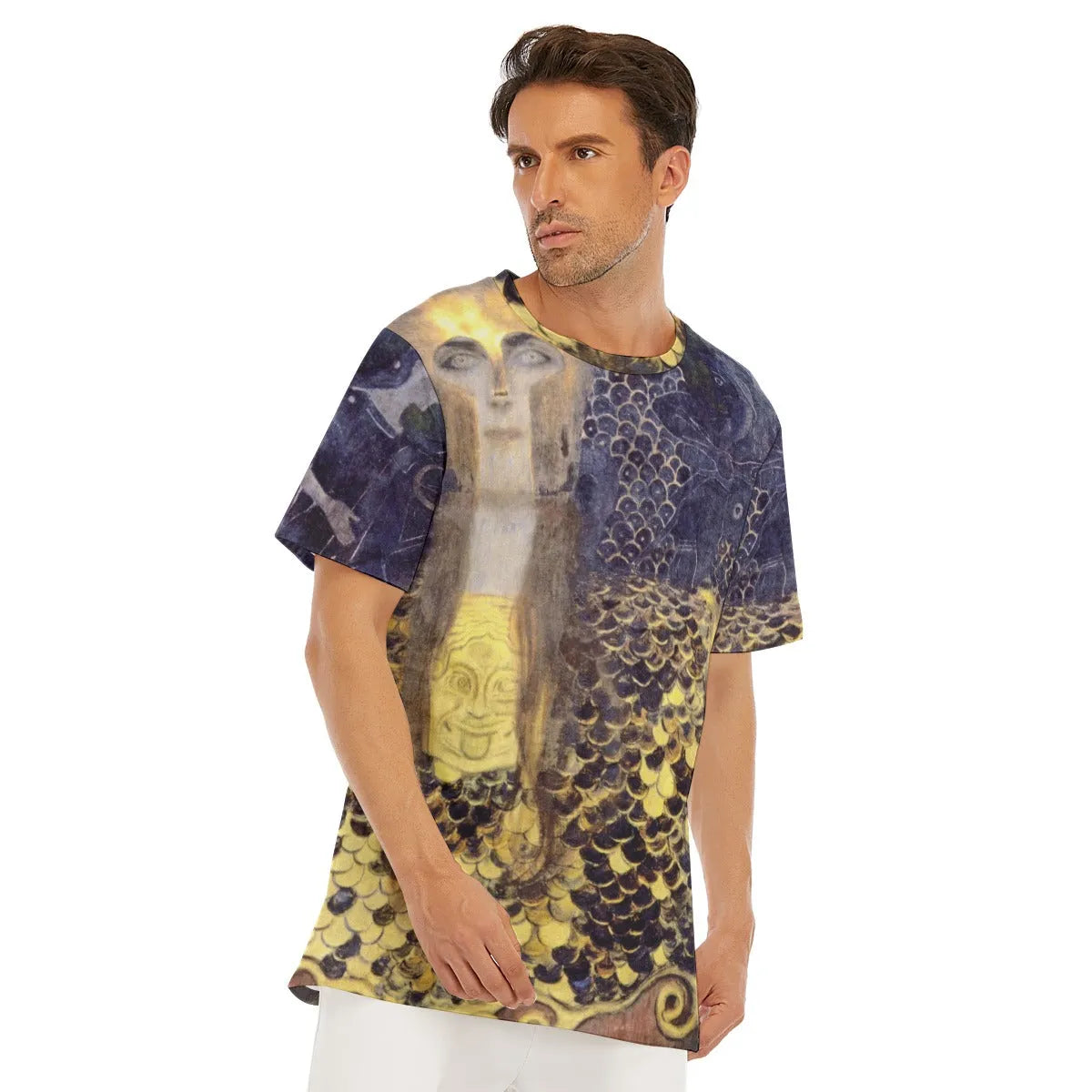 Pallas Athena Gustav Klimt T-Shirt - Famous Painting Art Tee