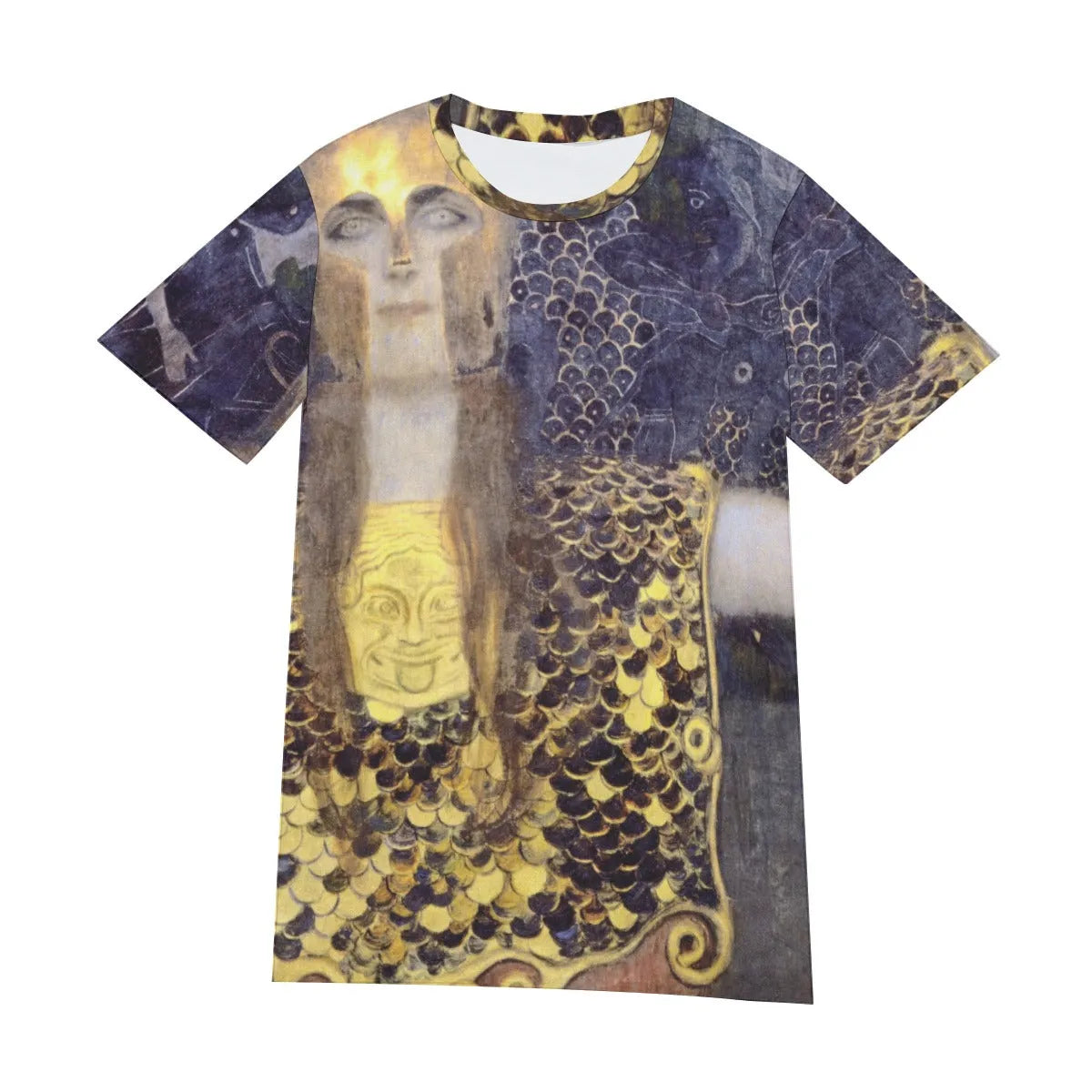 Pallas Athena Gustav Klimt T-Shirt - Famous Painting Art Tee