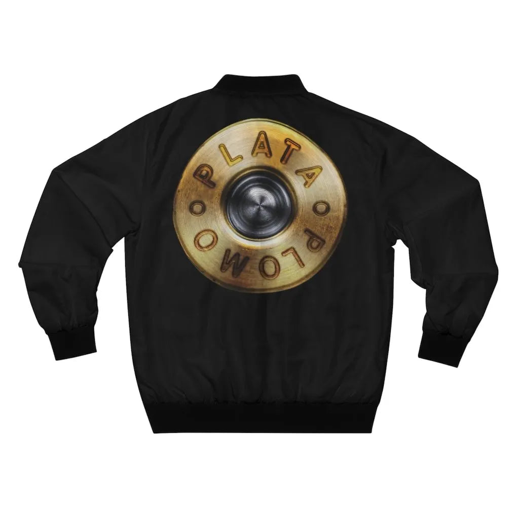 Plata O Plomo Colombian Gangster Bomber Jacket