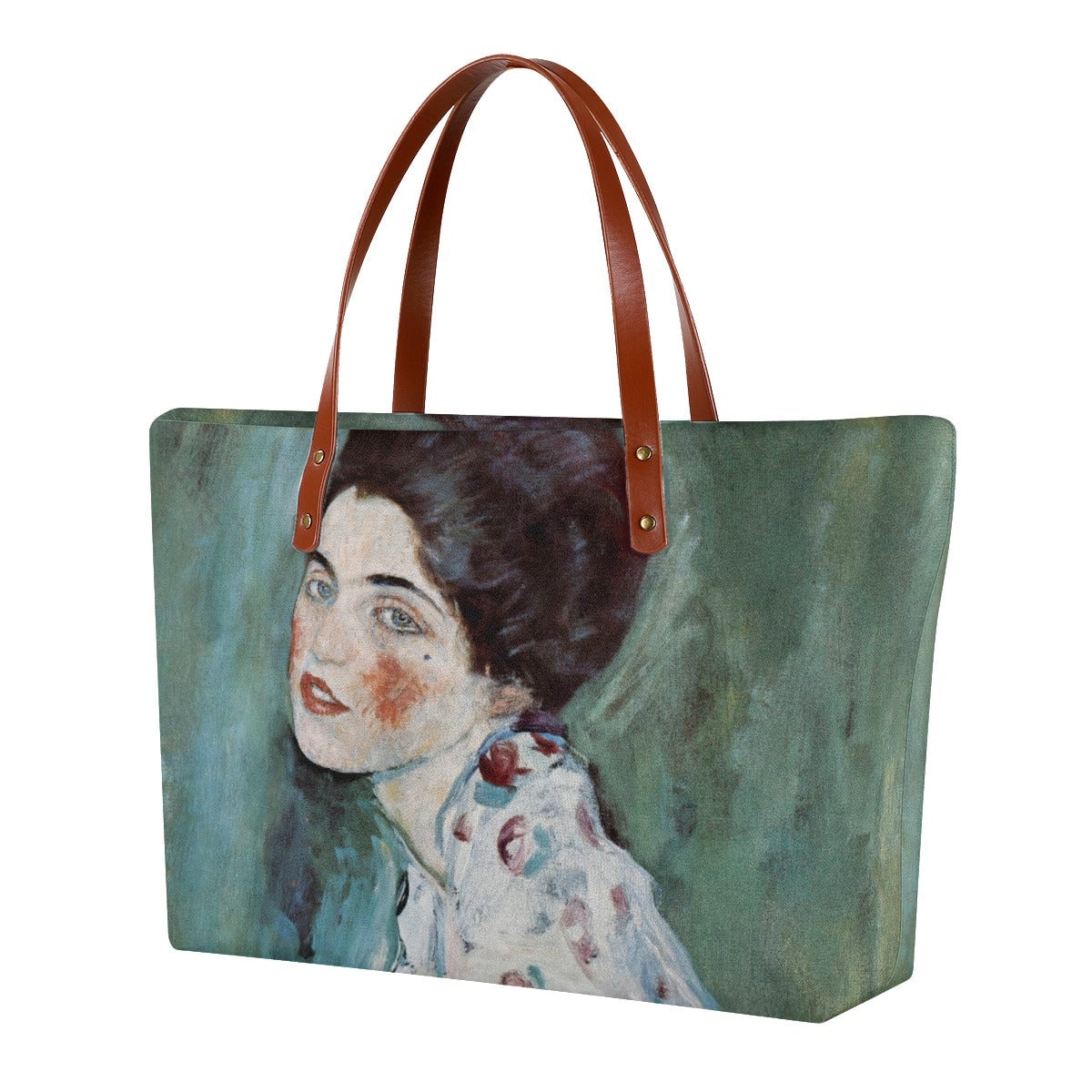 Portrait of a Lady by Gustav Klimt Art Tote Bag