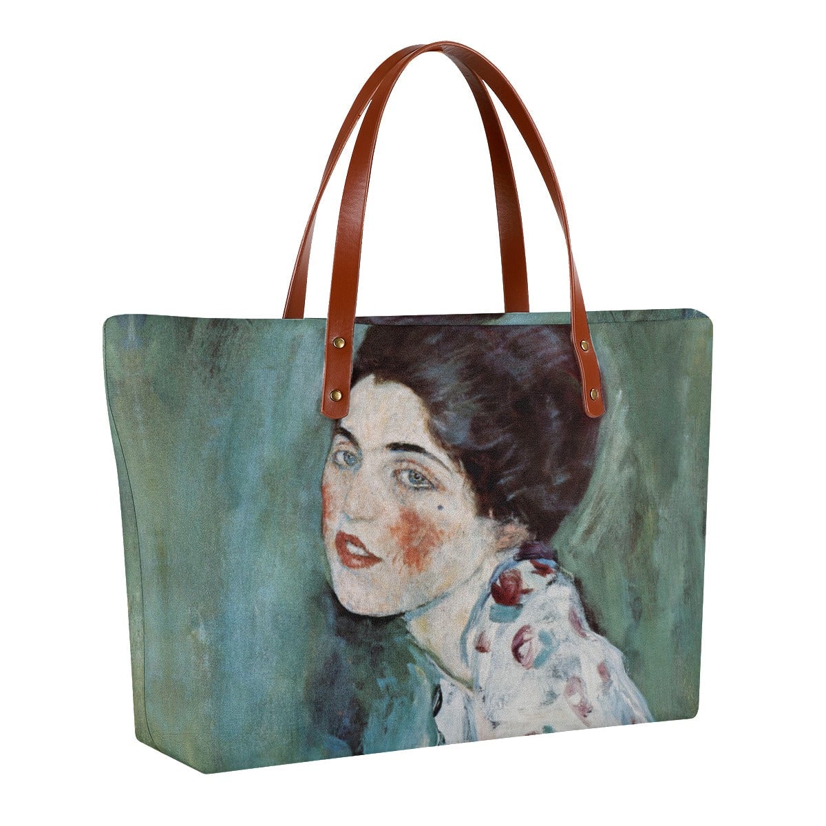 Portrait of a Lady by Gustav Klimt Art Tote Bag