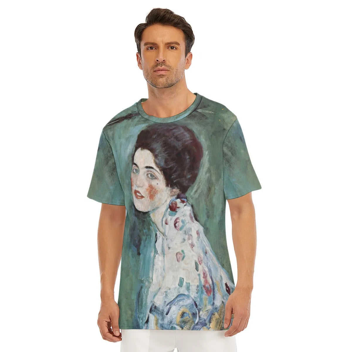 Portrait of a Lady by Gustav Klimt T-Shirt