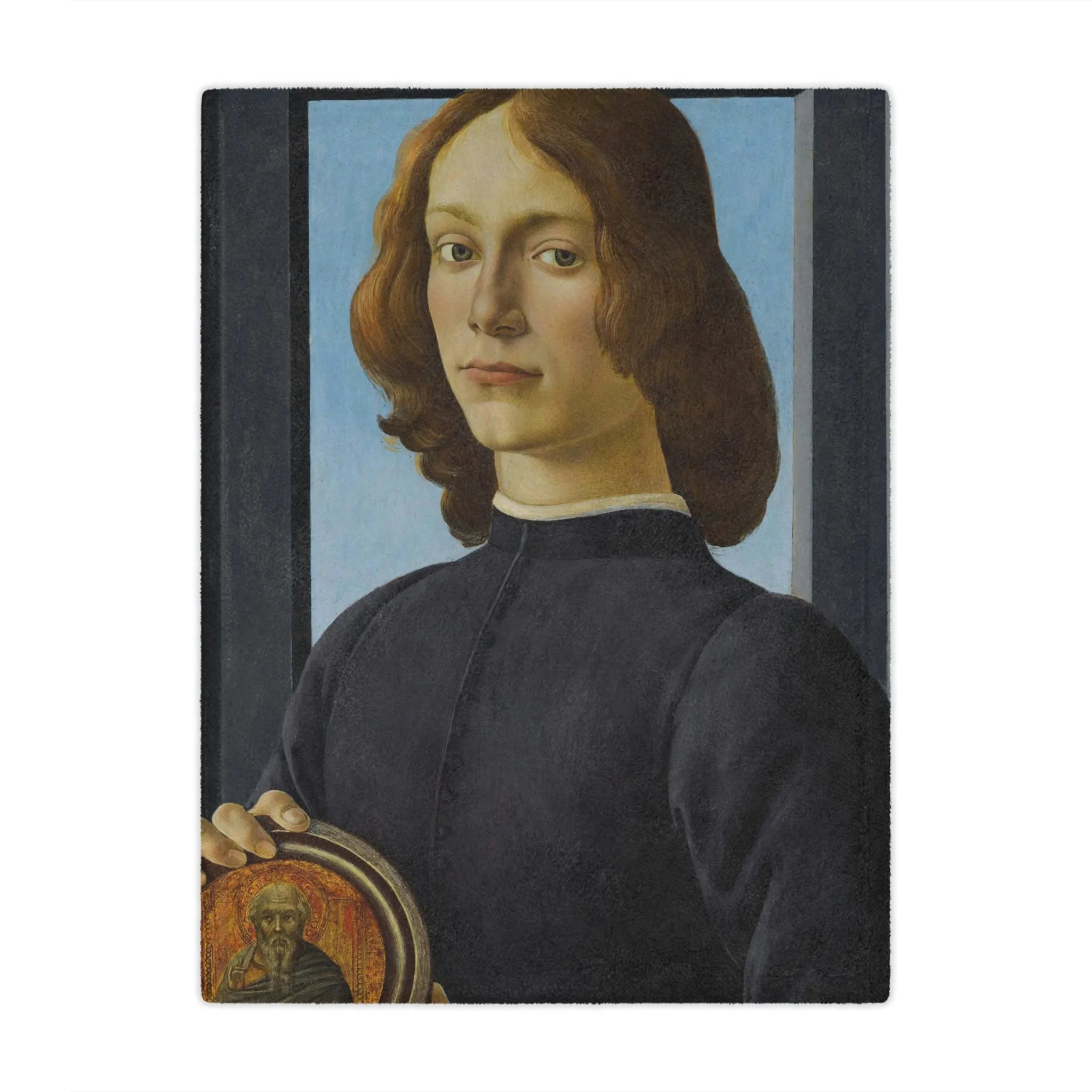 Warmth and Elegance: Art Blanket by Botticelli