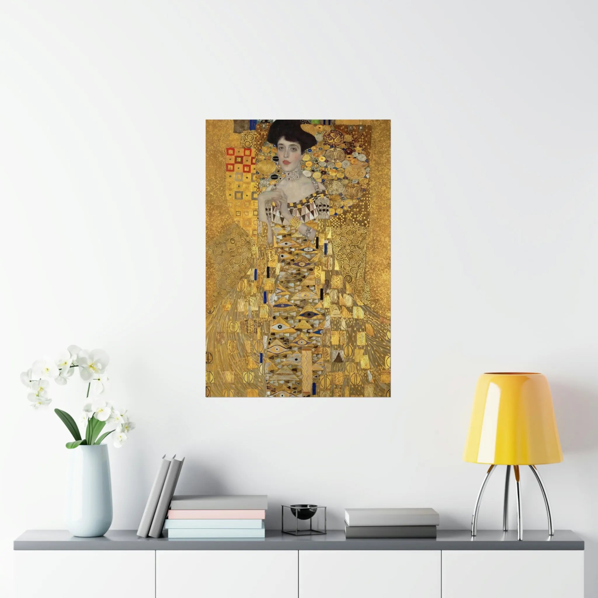 Portrait of Adele Bloch-Bauer I by Gustav Klimt Premium Posters