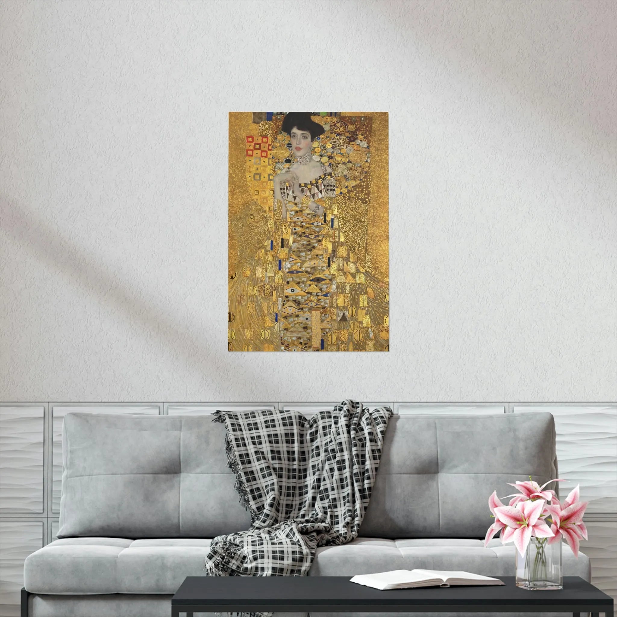 Portrait of Adele Bloch-Bauer I by Gustav Klimt Premium Posters