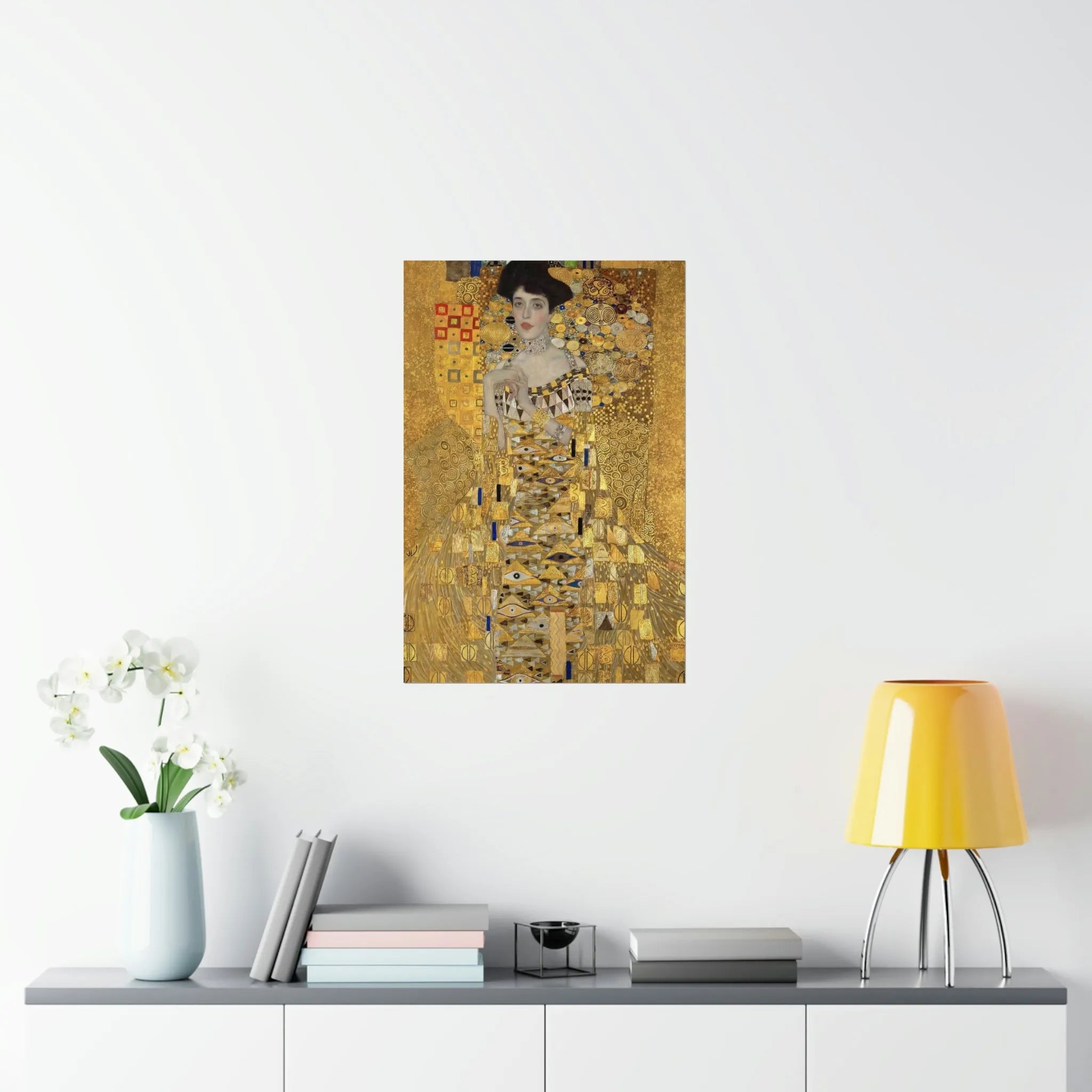 Portrait of Adele Bloch-Bauer I by Gustav Klimt Premium Posters