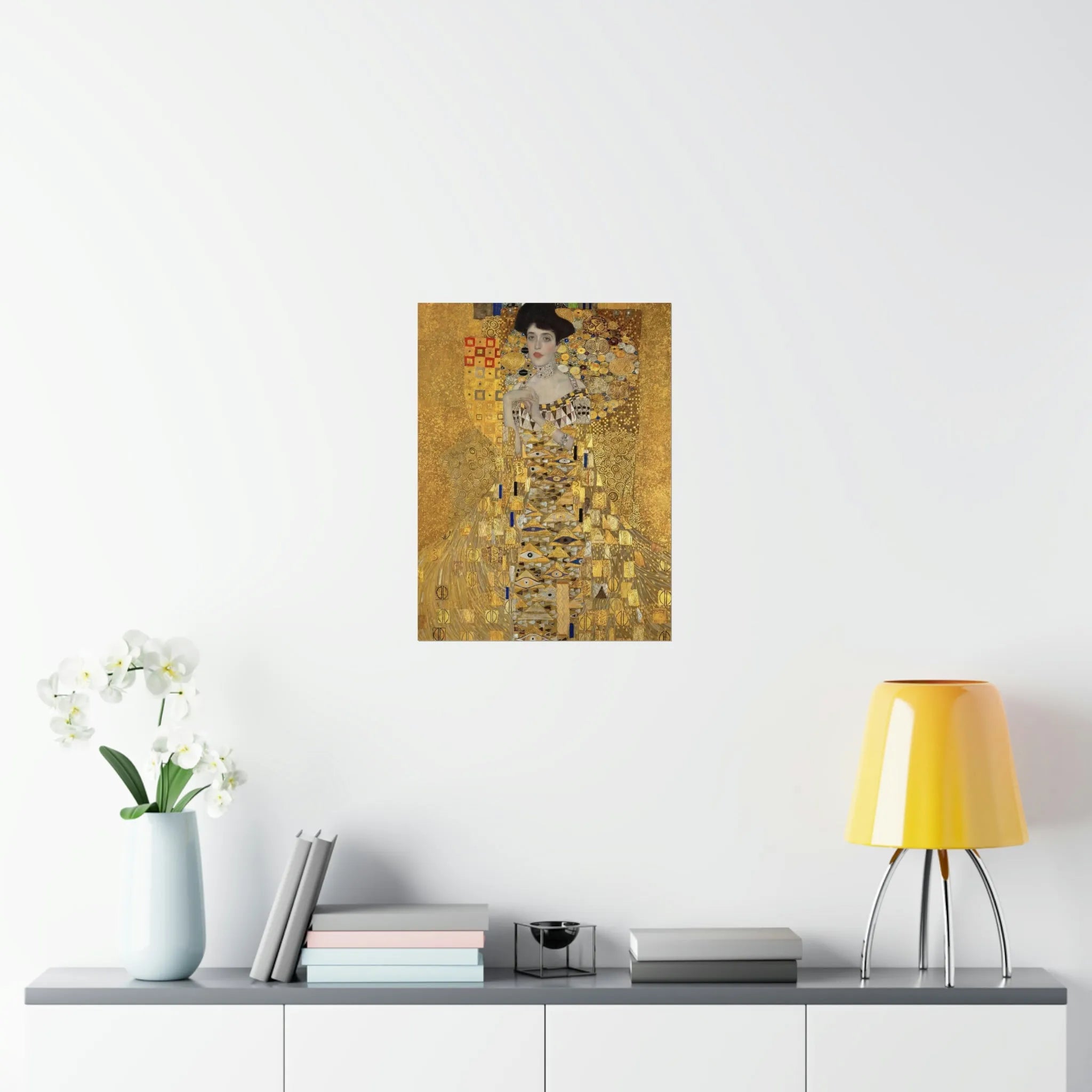 Portrait of Adele Bloch-Bauer I by Gustav Klimt Premium Posters