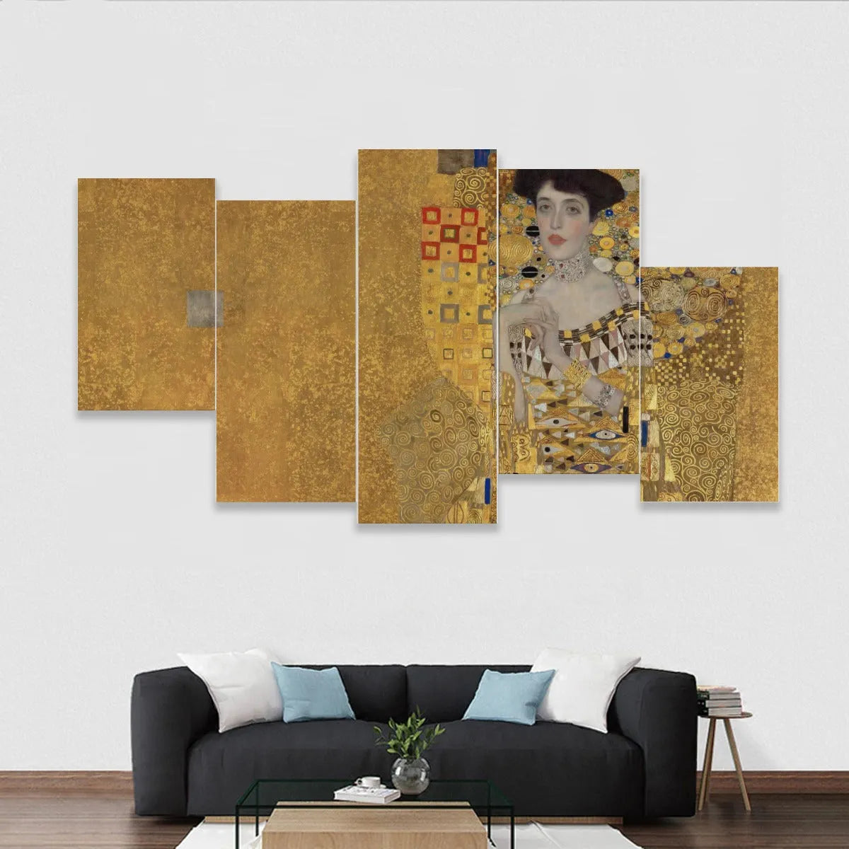 Portrait of Adele Bloch-Bauer I Gustav Klimt Framed Murals