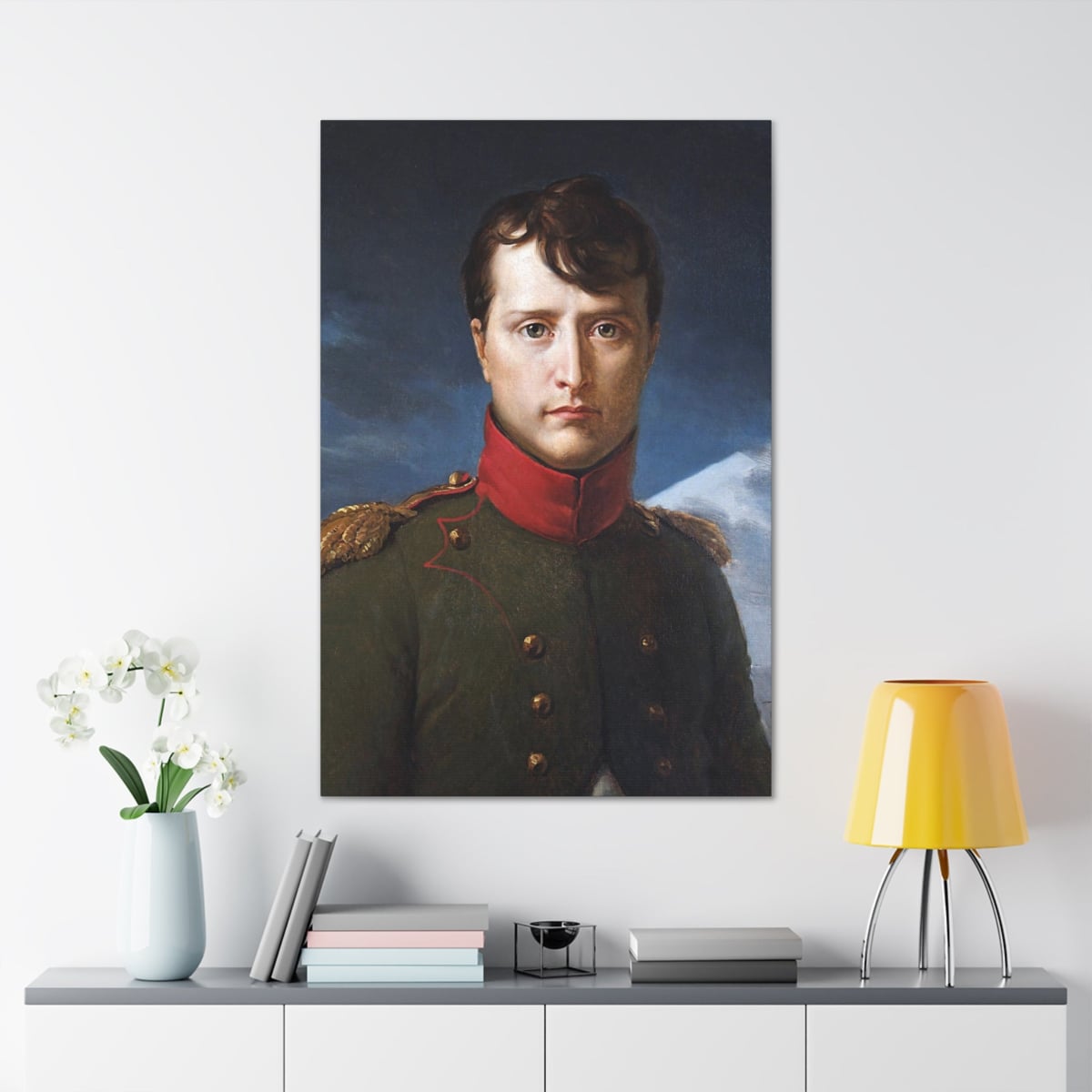 Portrait of Bonaparte First Consul Canvas Gallery Wraps