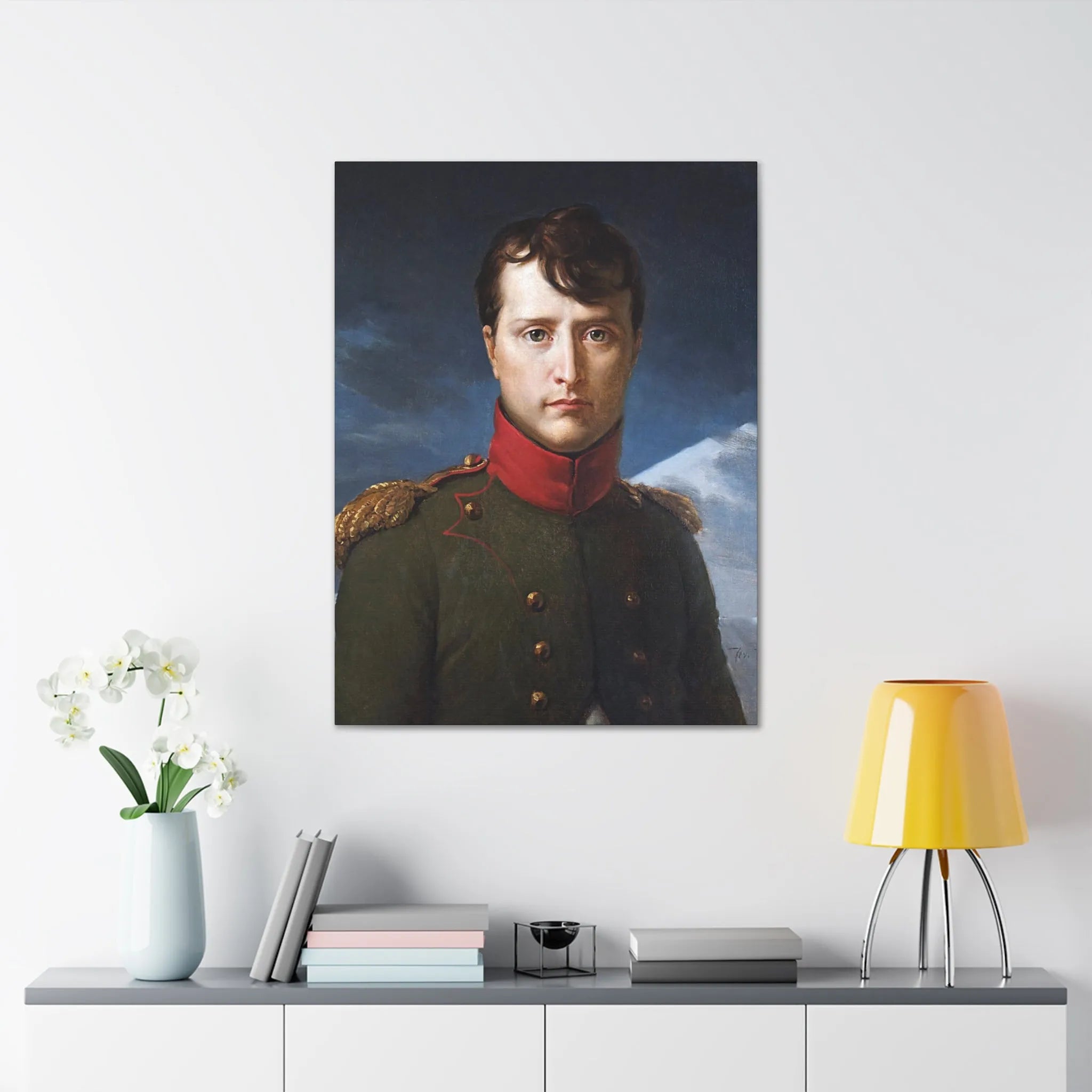 Unveiling History: Napoleon’s Legacy in a Canvas Wrap