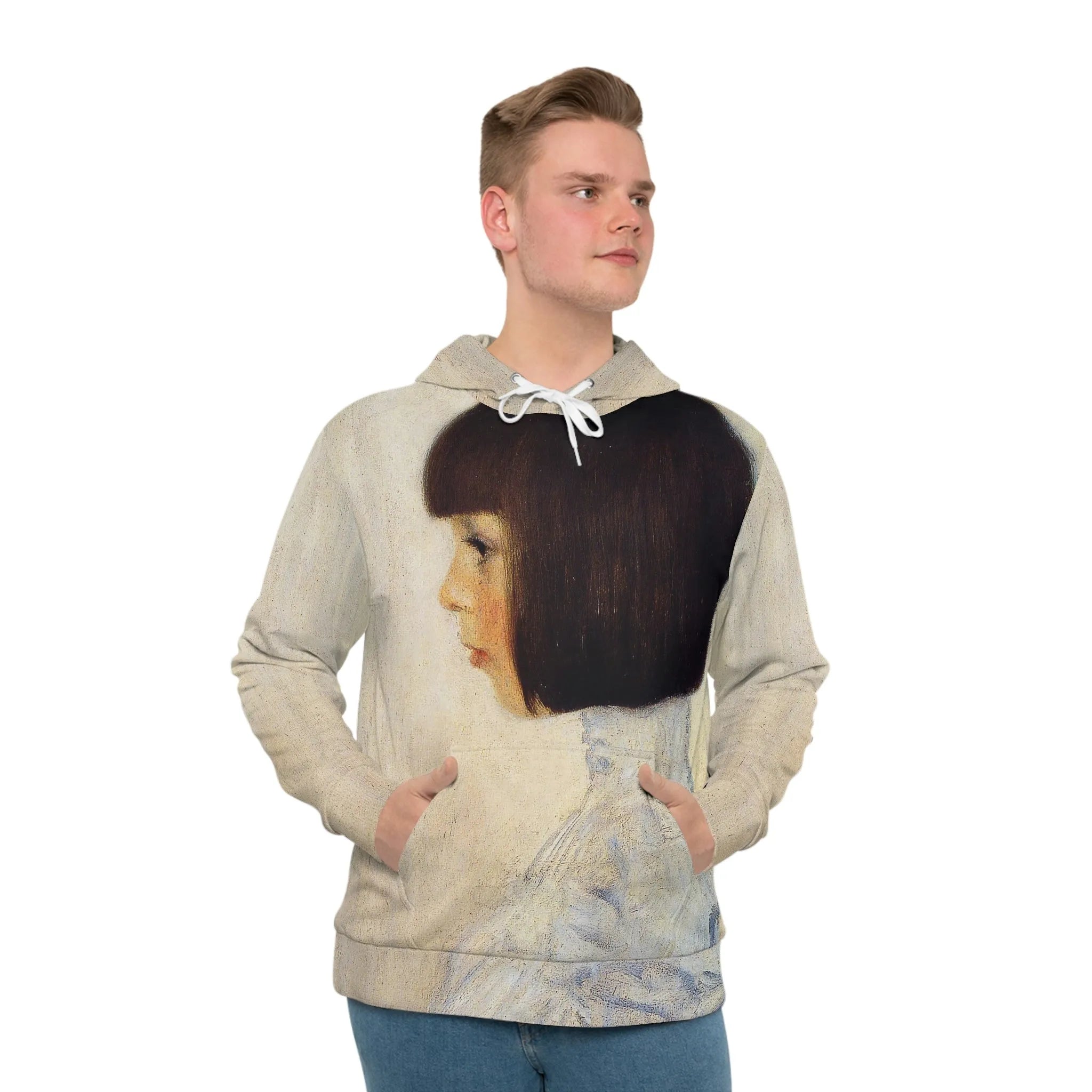 Portrait of Helene Klimt by Gustav Klimt Art Hoodie