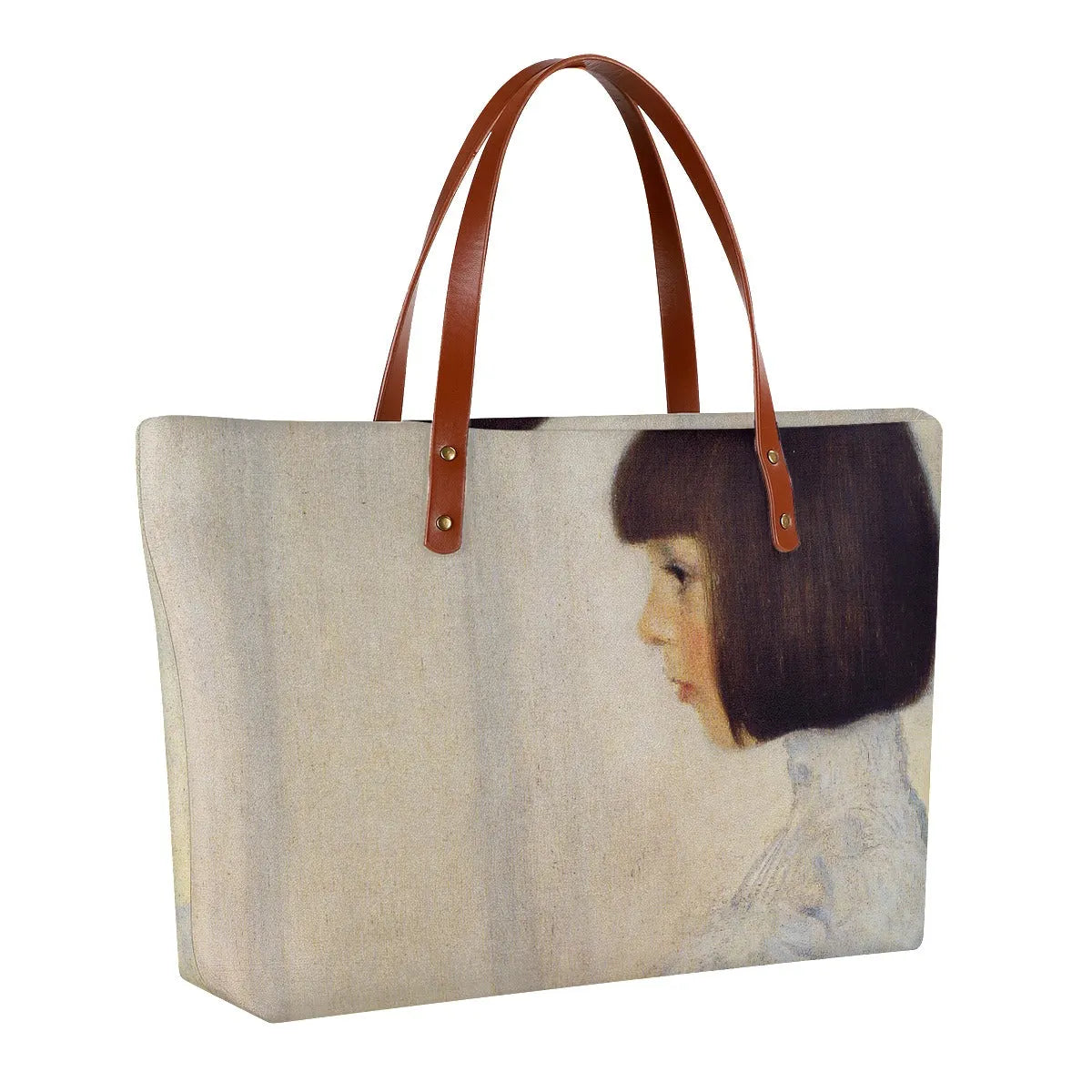 Portrait of Helene Klimt by Gustav Klimt Art Tote Bag