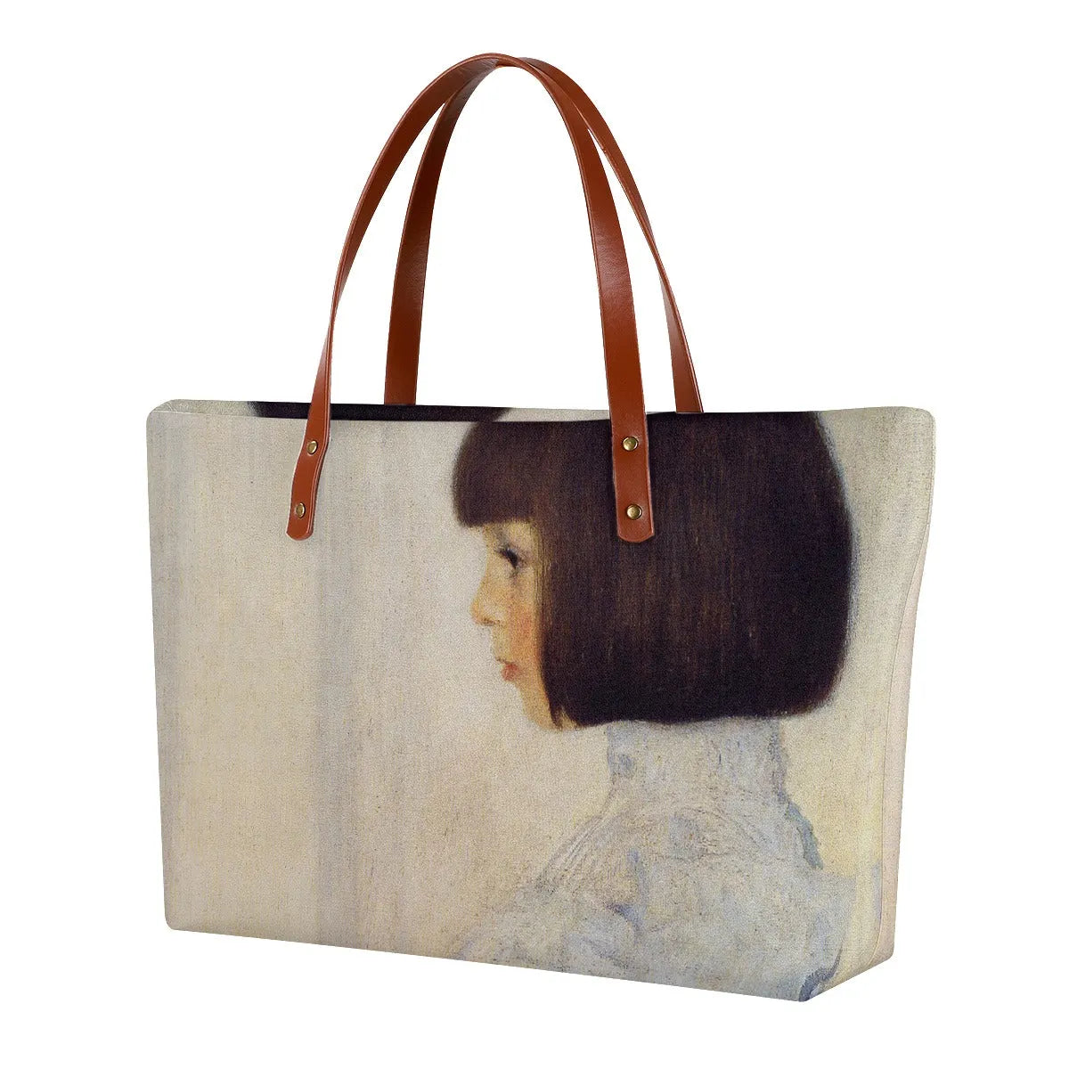 Portrait of Helene Klimt by Gustav Klimt Art Tote Bag