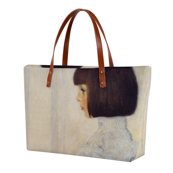 Gustav Klimt Portrait of Helene Klimt Art Tote Bag
