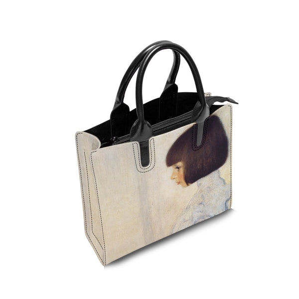 Portrait of Helene Klimt by Gustav Klimt Art Tote Bag