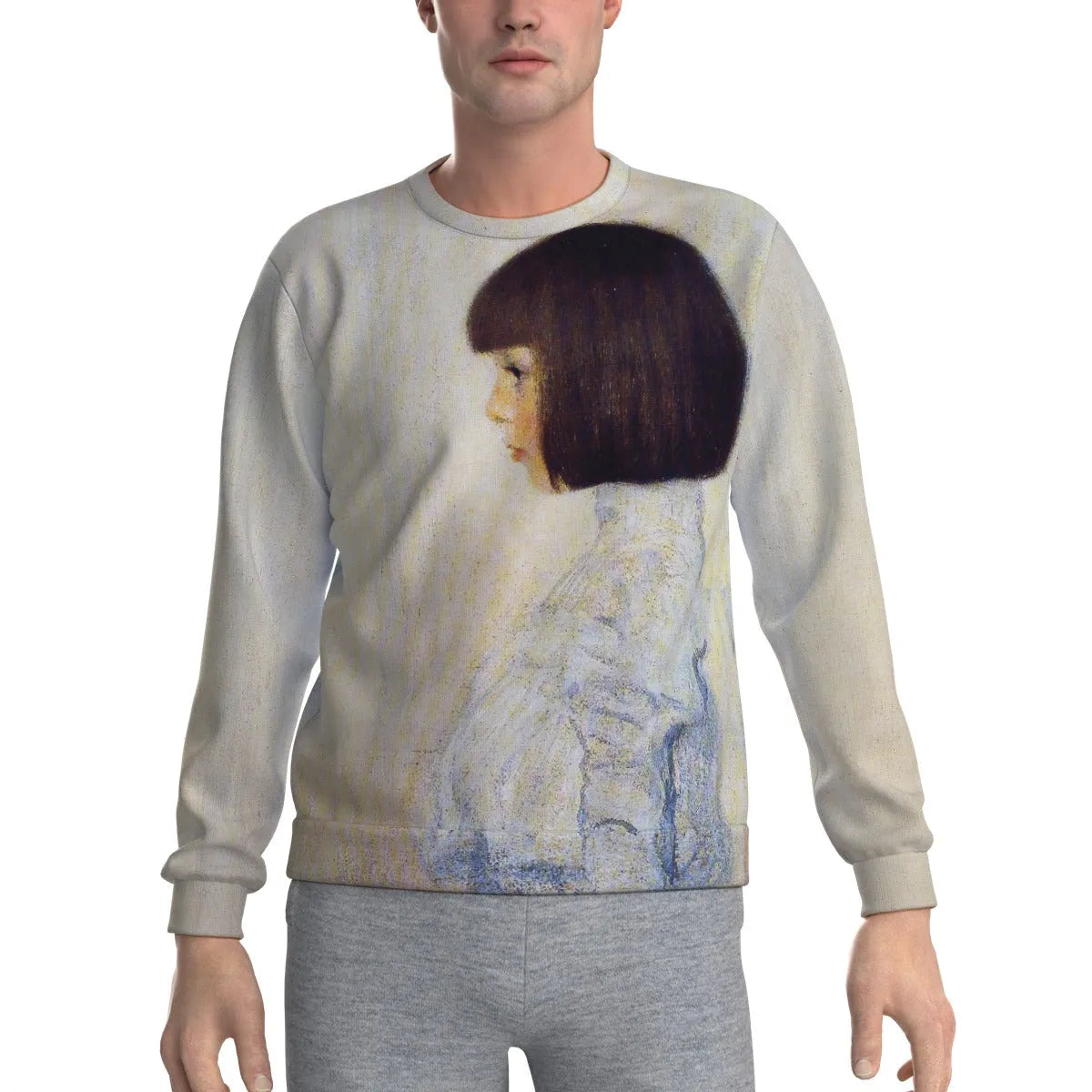 Portrait of Helene Klimt by Gustav Klimt Sweatshirt