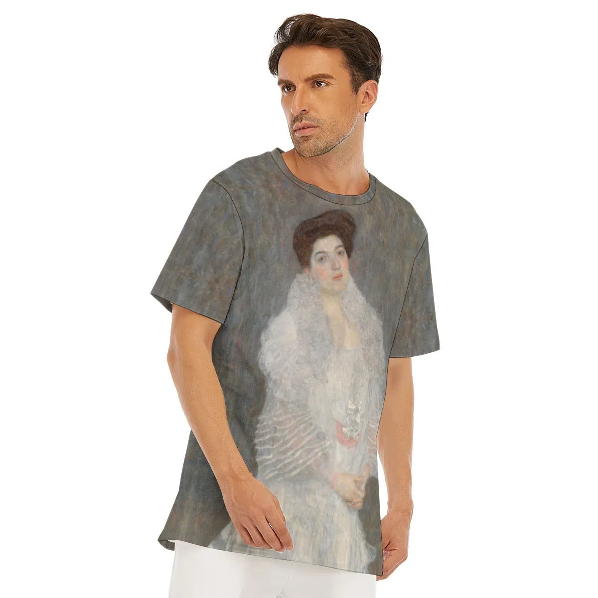 Portrait of Hermine Gallia by Gustav Klimt T-Shirt