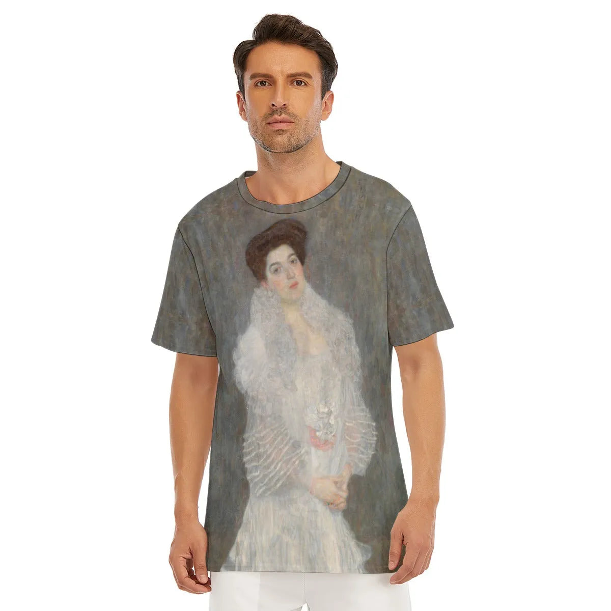 Portrait of Hermine Gallia by Gustav Klimt T-Shirt