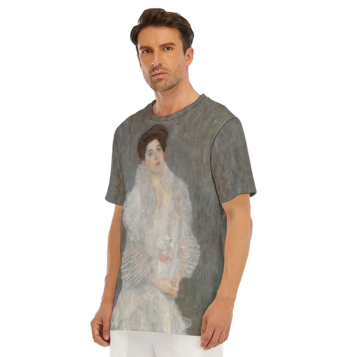 Portrait of Hermine Gallia by Gustav Klimt T-Shirt